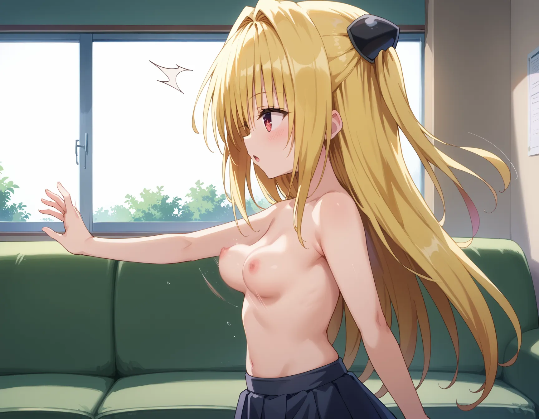 ToLOVEるに登場するヤミちゃんのエッチなAI画像480枚！(8ページ目)の29枚目の画像です。