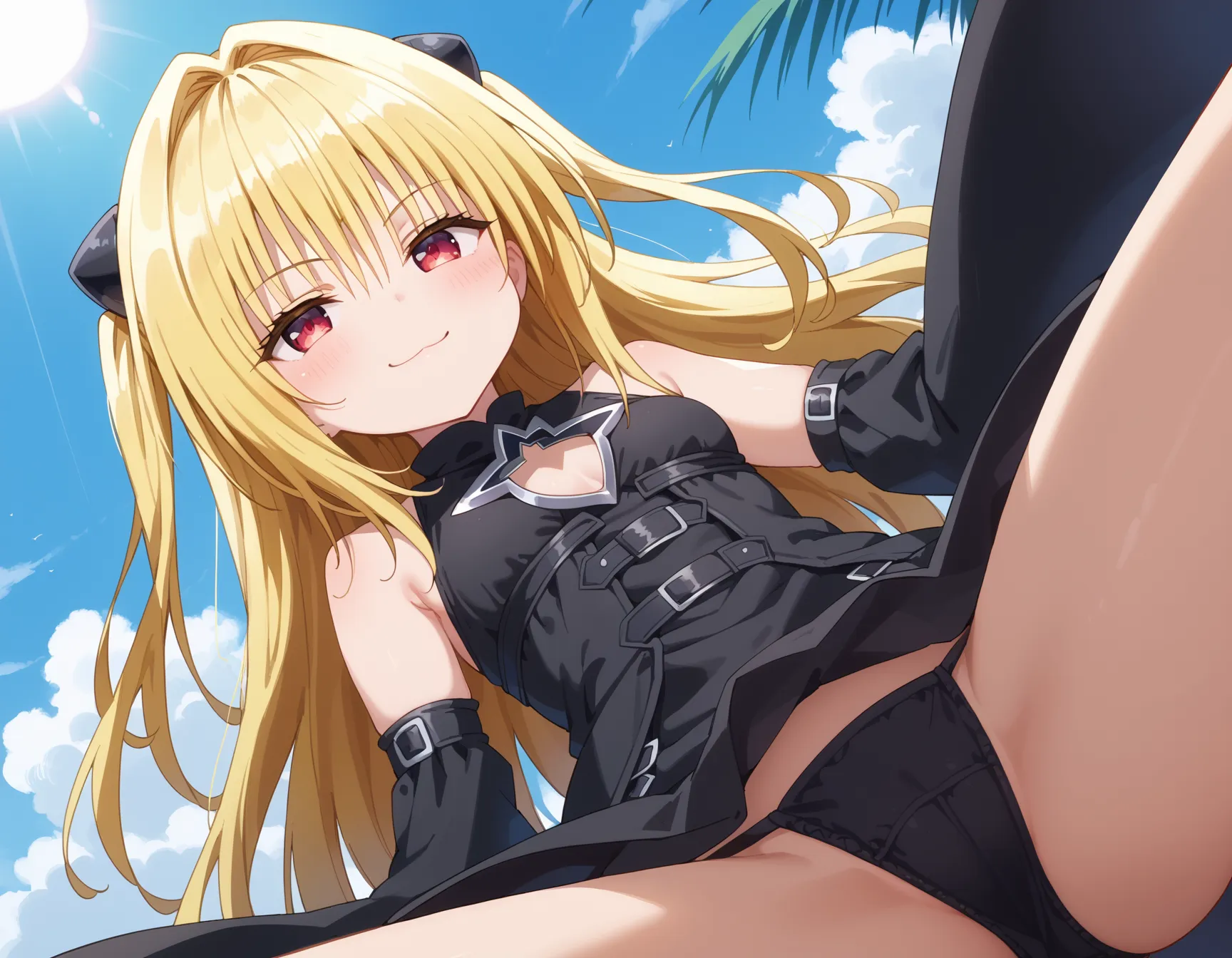 ToLOVEるに登場するヤミちゃんのエッチなAI画像480枚！(8ページ目)の33枚目の画像です。