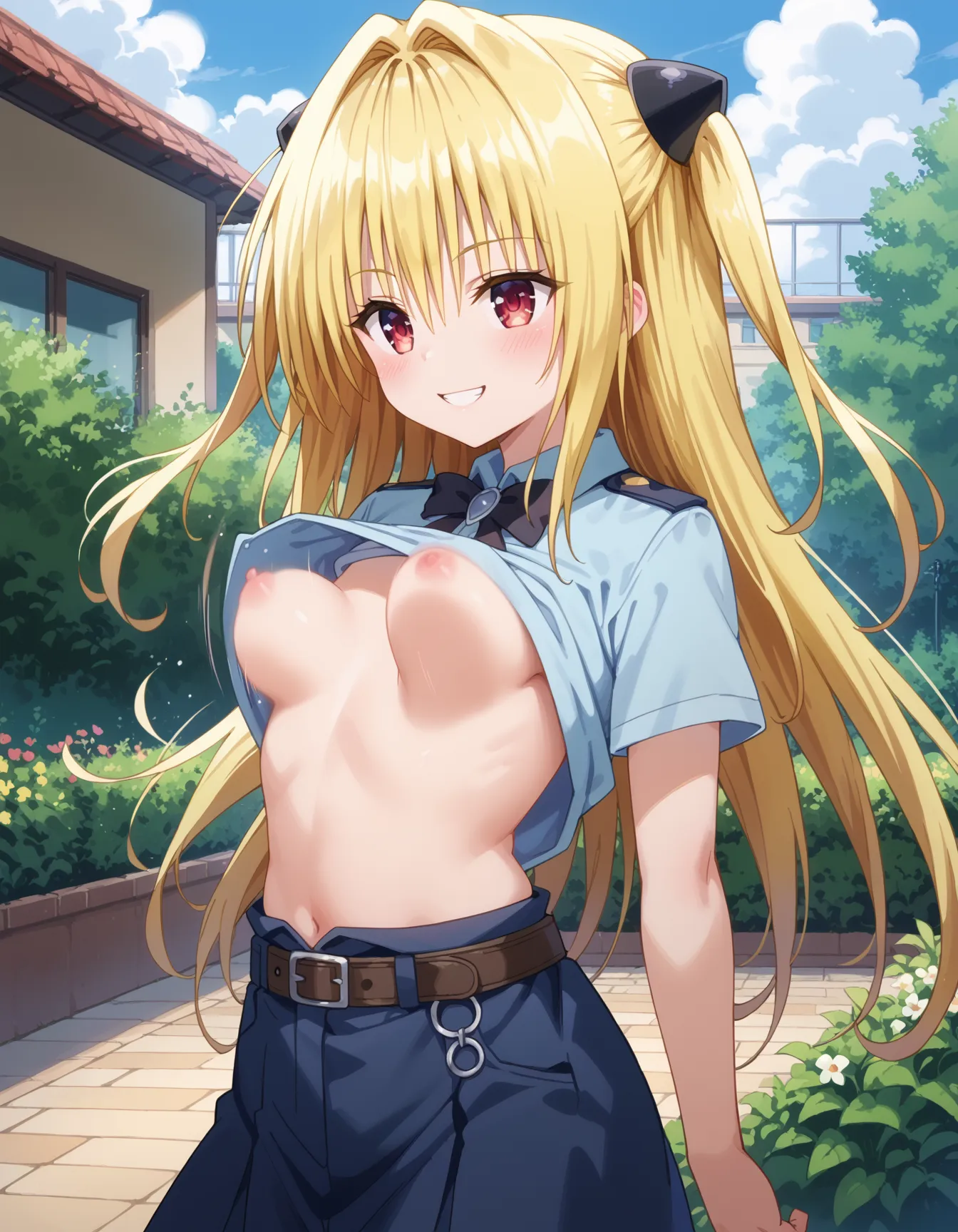 ToLOVEるに登場するヤミちゃんのエッチなAI画像480枚！(9ページ目)の16枚目の画像です。