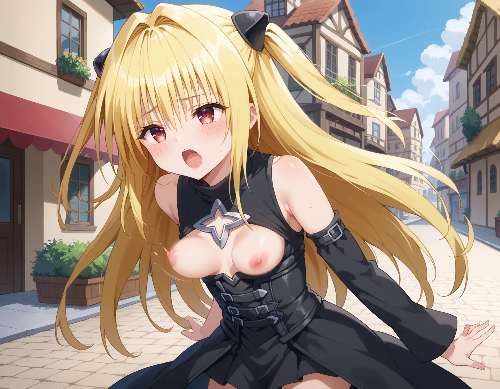 ToLOVEるに登場するヤミちゃんのエッチなAI画像480枚！(9ページ目)の30枚目の画像です。