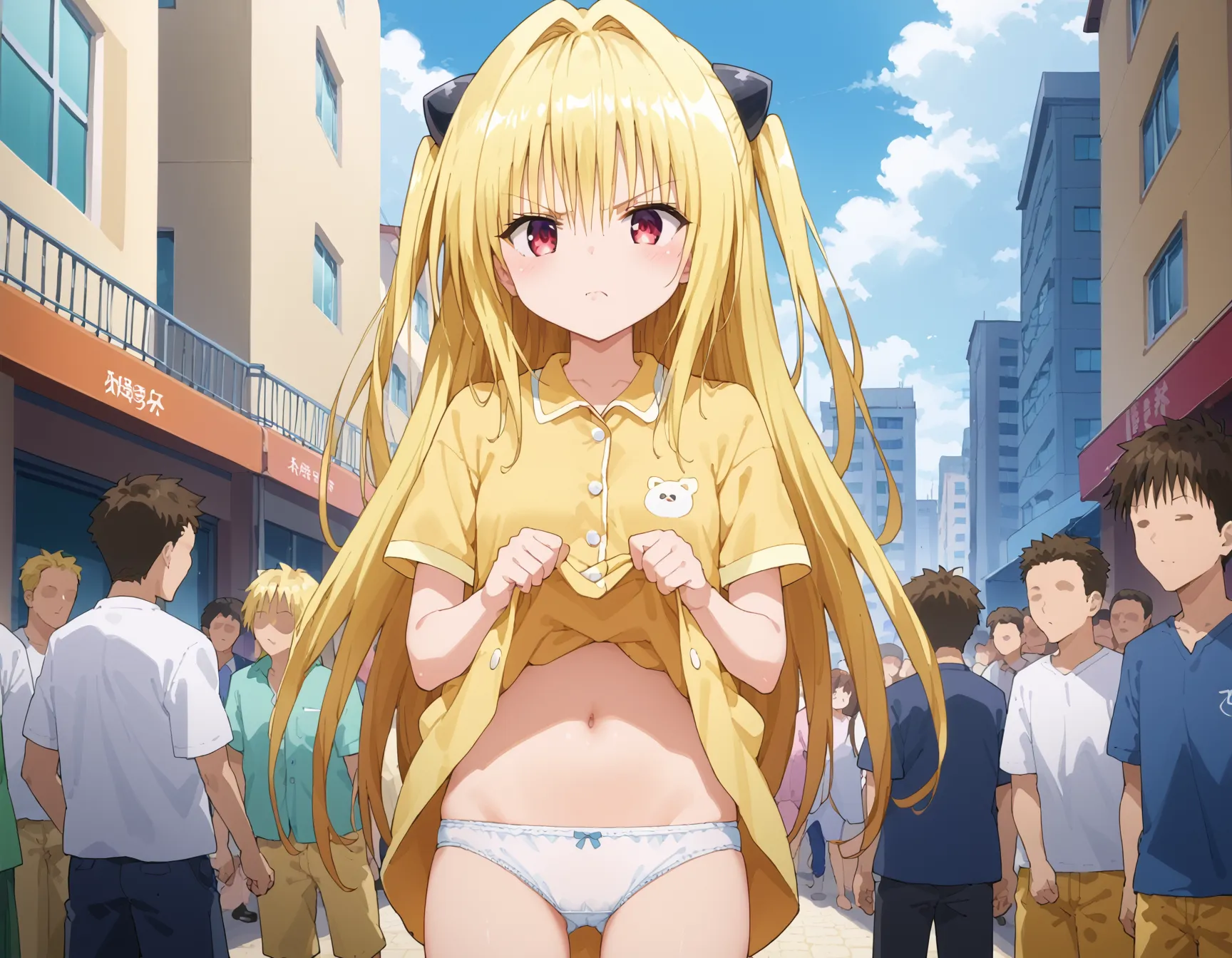 ToLOVEるに登場するヤミちゃんのエッチなAI画像480枚！(9ページ目)の37枚目の画像です。