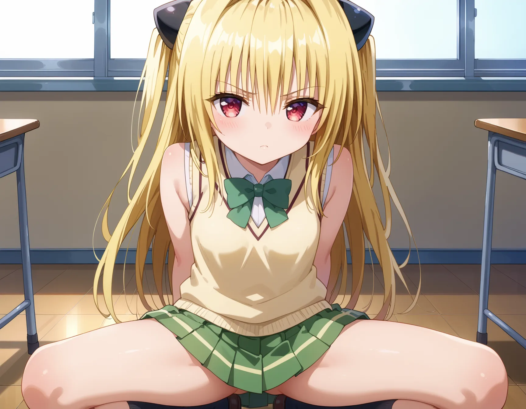 ToLOVEるに登場するヤミちゃんのエッチなAI画像480枚！(10ページ目)の10枚目の画像です。