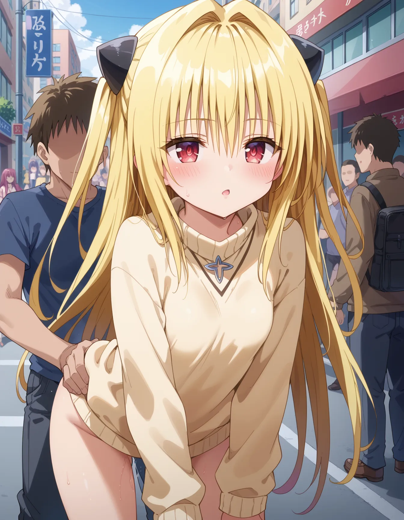 ToLOVEるに登場するヤミちゃんのエッチなAI画像480枚！の10枚目の画像です。