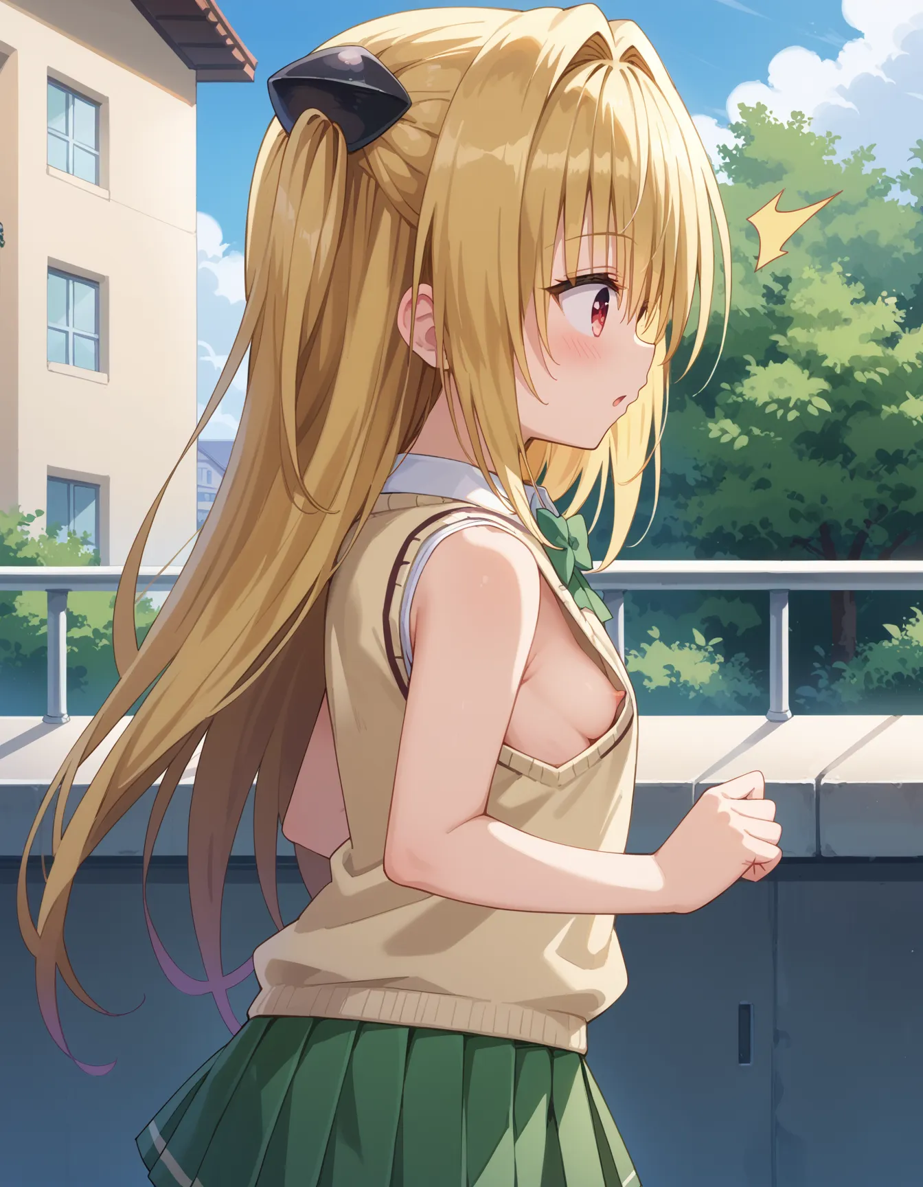 ToLOVEるに登場するヤミちゃんのエッチなAI画像480枚！(10ページ目)の15枚目の画像です。