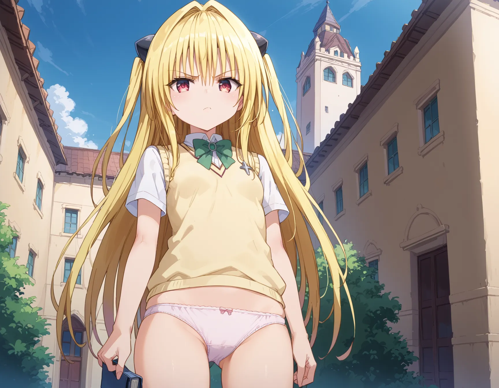 ToLOVEるに登場するヤミちゃんのエッチなAI画像480枚！(10ページ目)の16枚目の画像です。