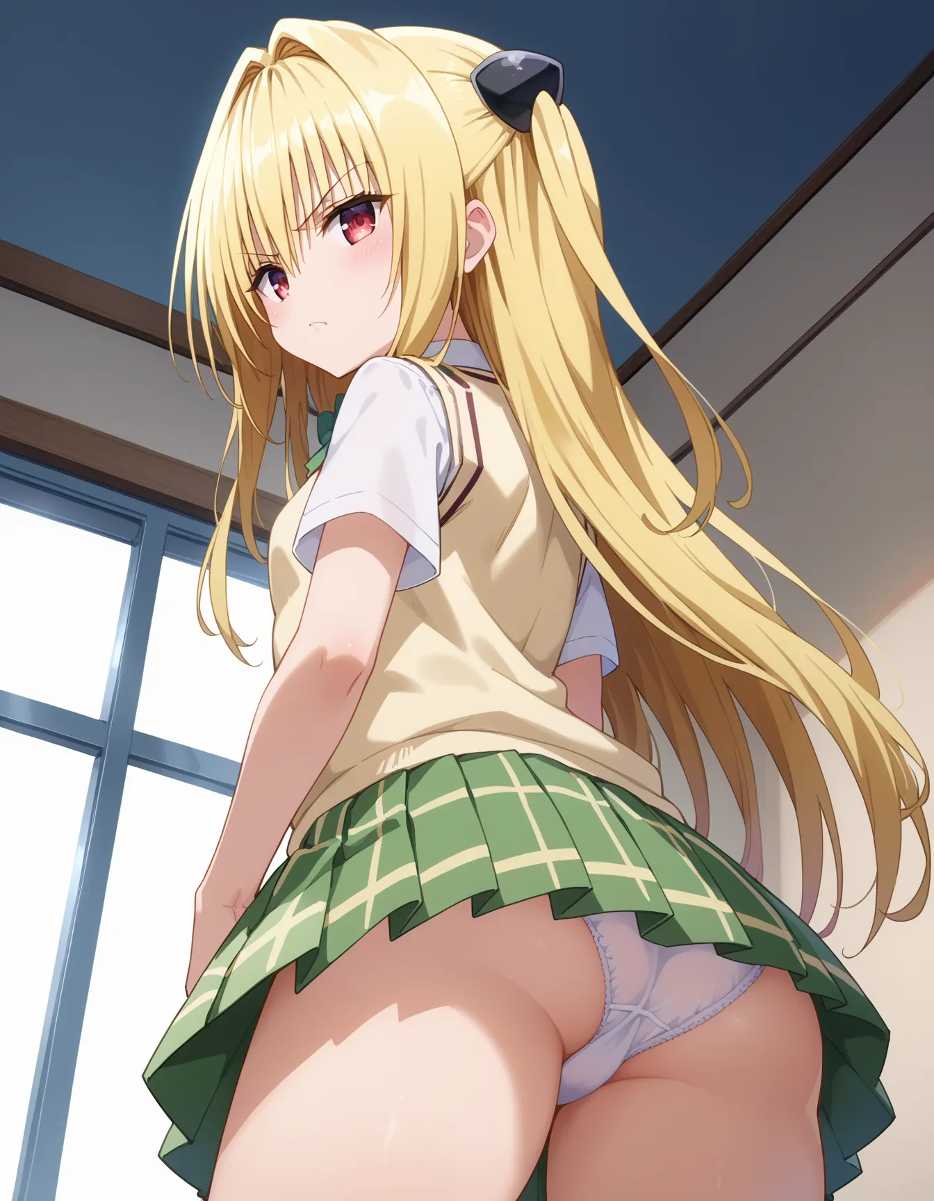 ToLOVEるに登場するヤミちゃんのエッチなAI画像480枚！(2ページ目)の6枚目の画像です。