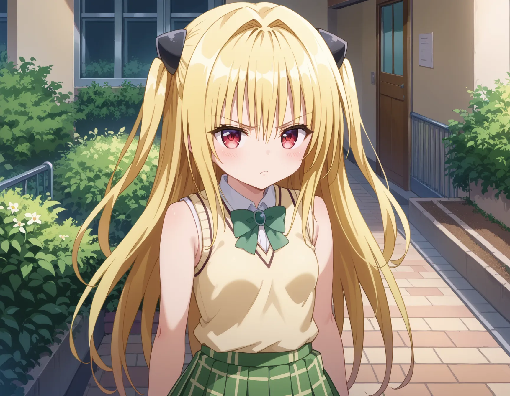 ToLOVEるに登場するヤミちゃんのエッチなAI画像480枚！(10ページ目)の24枚目の画像です。