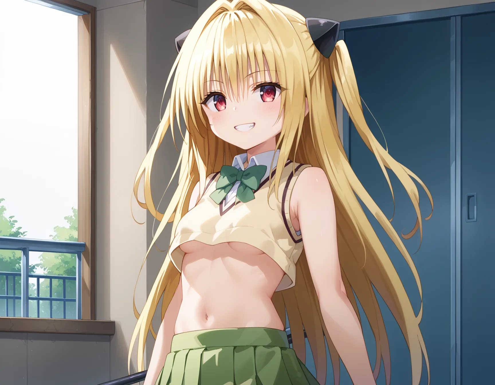 ToLOVEるに登場するヤミちゃんのエッチなAI画像480枚！(11ページ目)の8枚目の画像です。