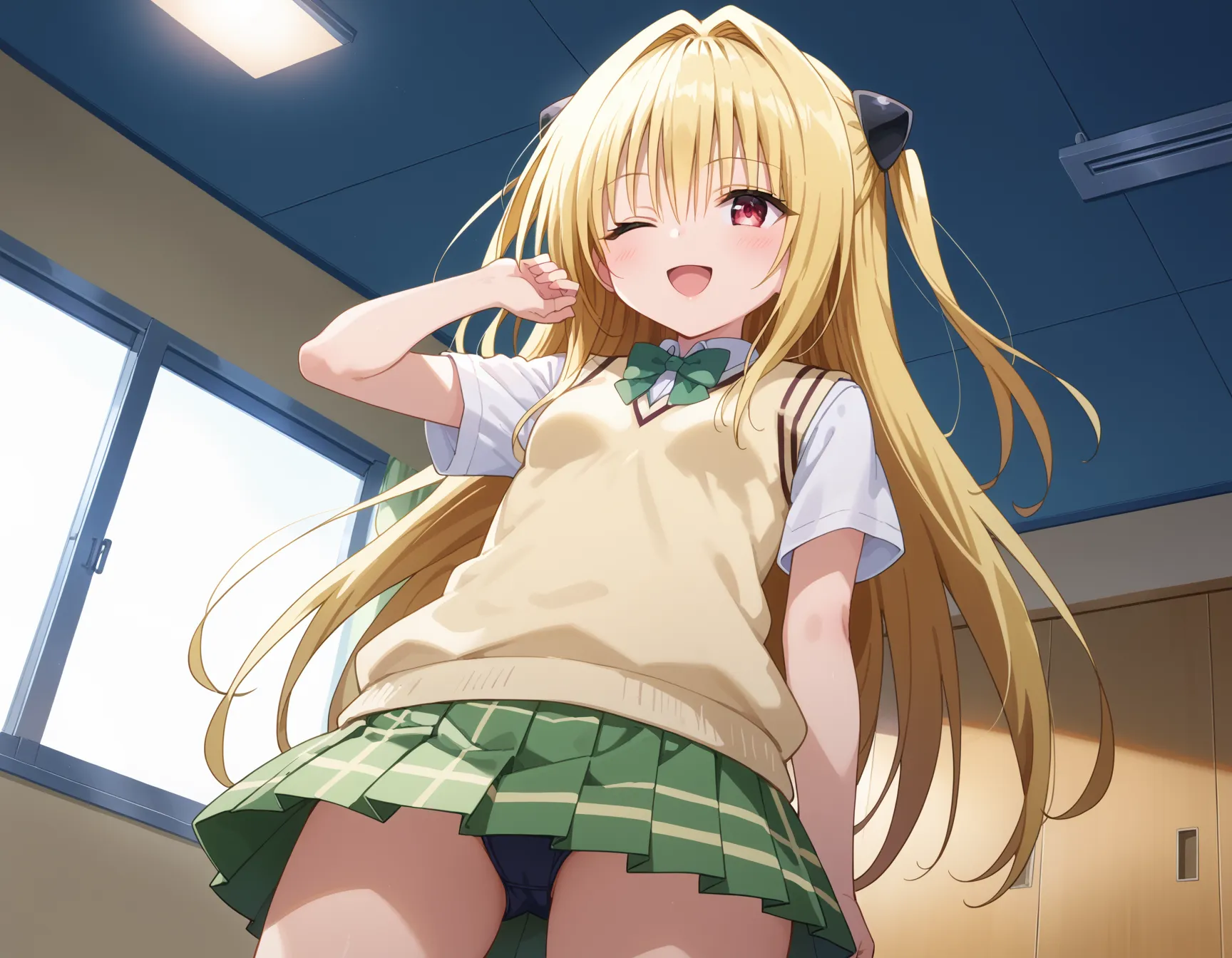 ToLOVEるに登場するヤミちゃんのエッチなAI画像480枚！の11枚目の画像です。