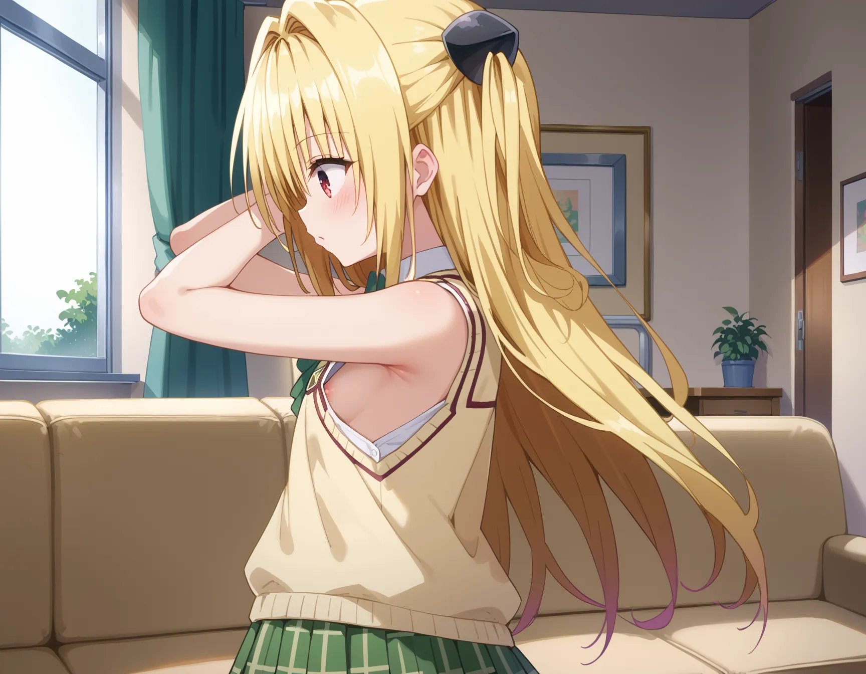 ToLOVEるに登場するヤミちゃんのエッチなAI画像480枚！(11ページ目)の30枚目の画像です。