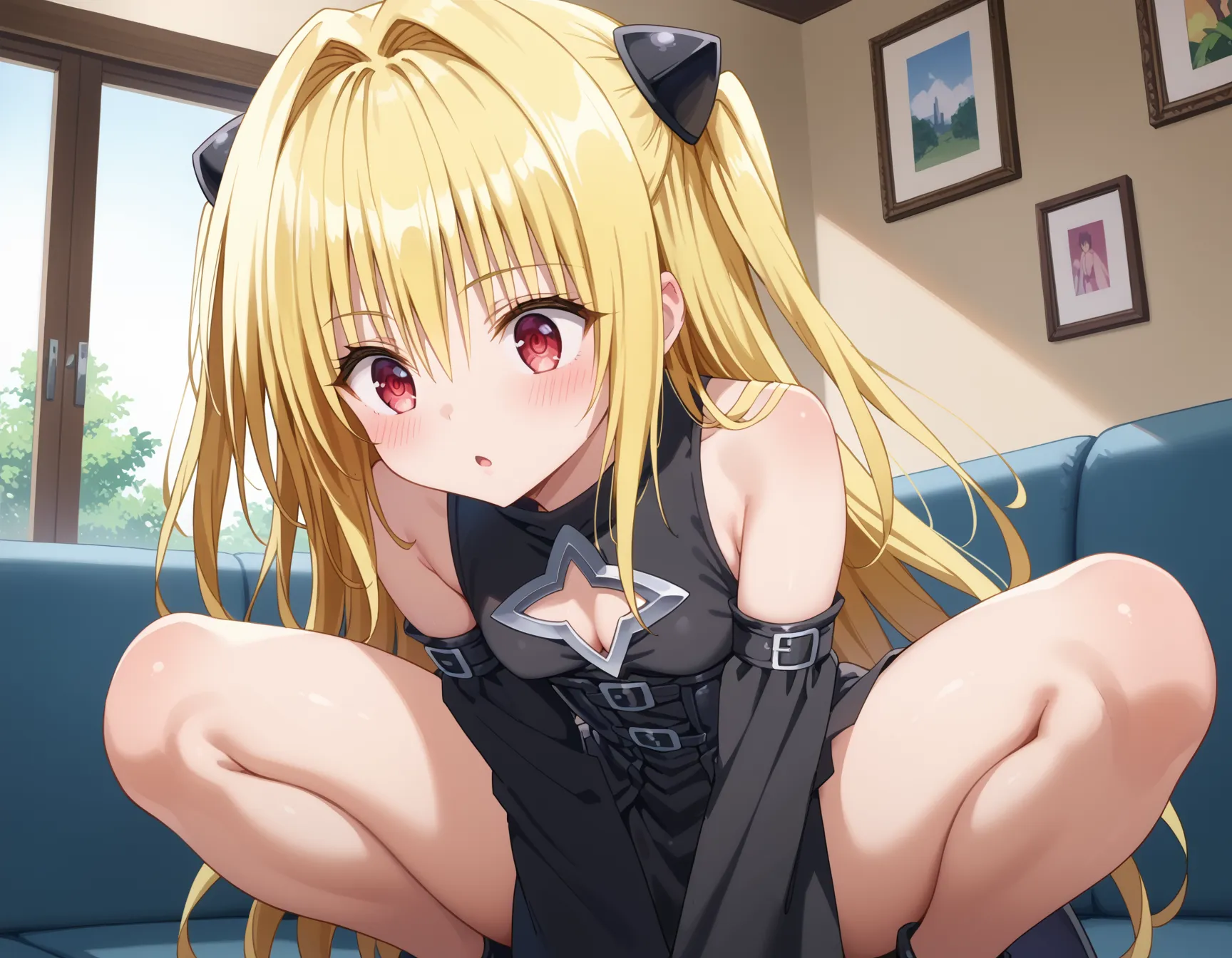 ToLOVEるに登場するヤミちゃんのエッチなAI画像480枚！(12ページ目)の16枚目の画像です。