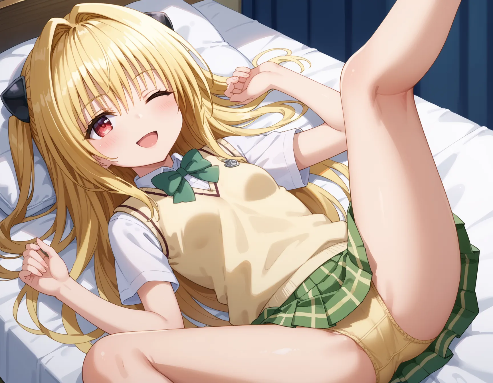ToLOVEるに登場するヤミちゃんのエッチなAI画像480枚！(12ページ目)の24枚目の画像です。