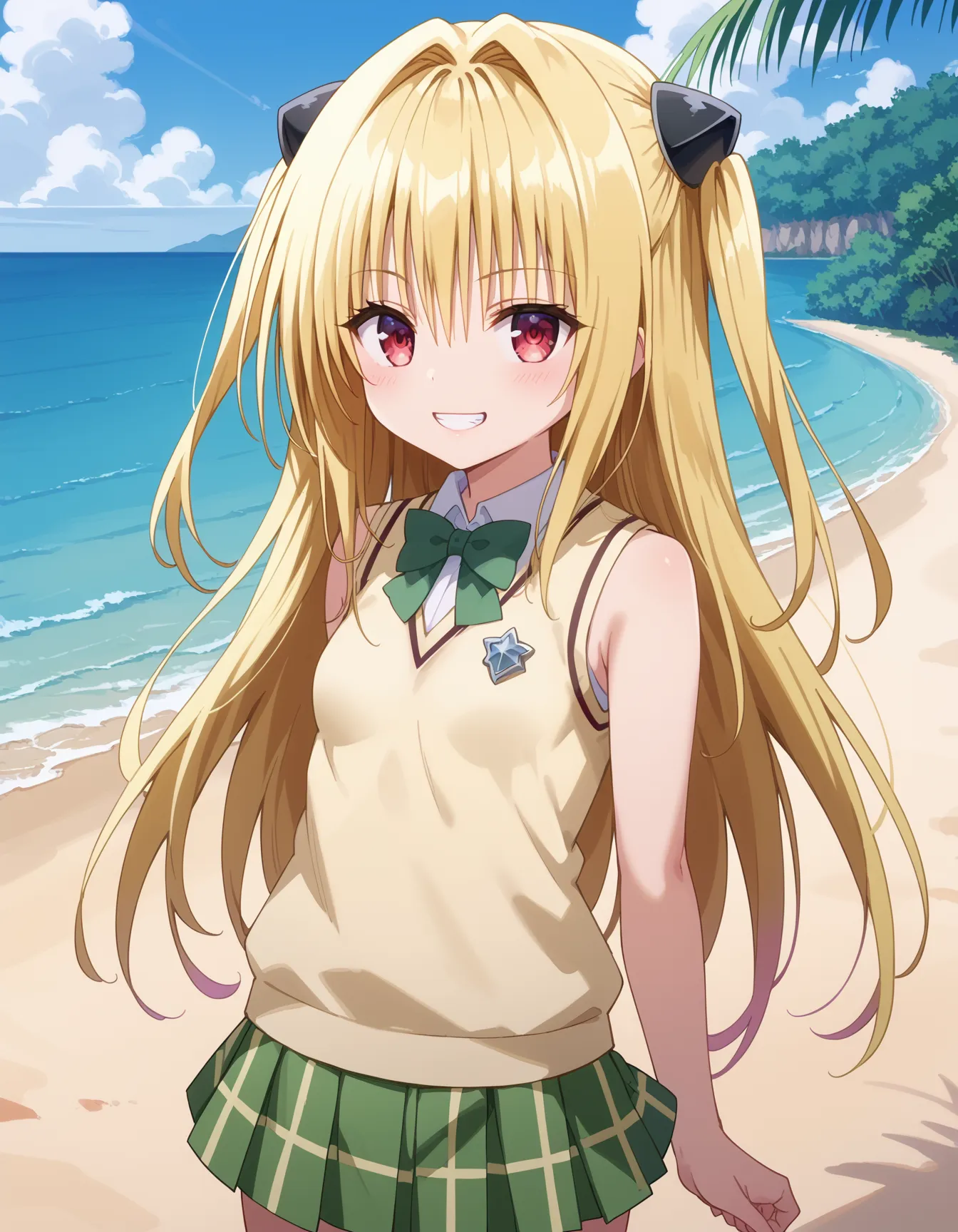 ToLOVEるに登場するヤミちゃんのエッチなAI画像480枚！(4ページ目)の13枚目の画像です。