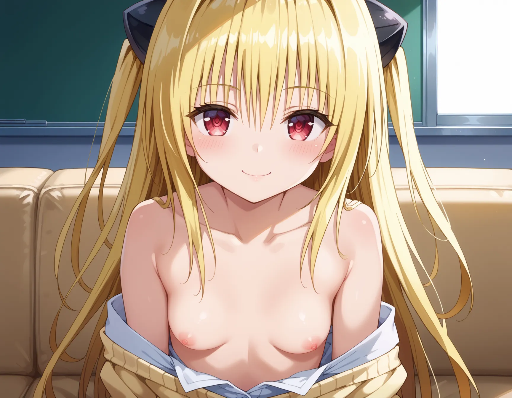 ToLOVEるに登場するヤミちゃんのエッチなAI画像480枚！(4ページ目)の17枚目の画像です。
