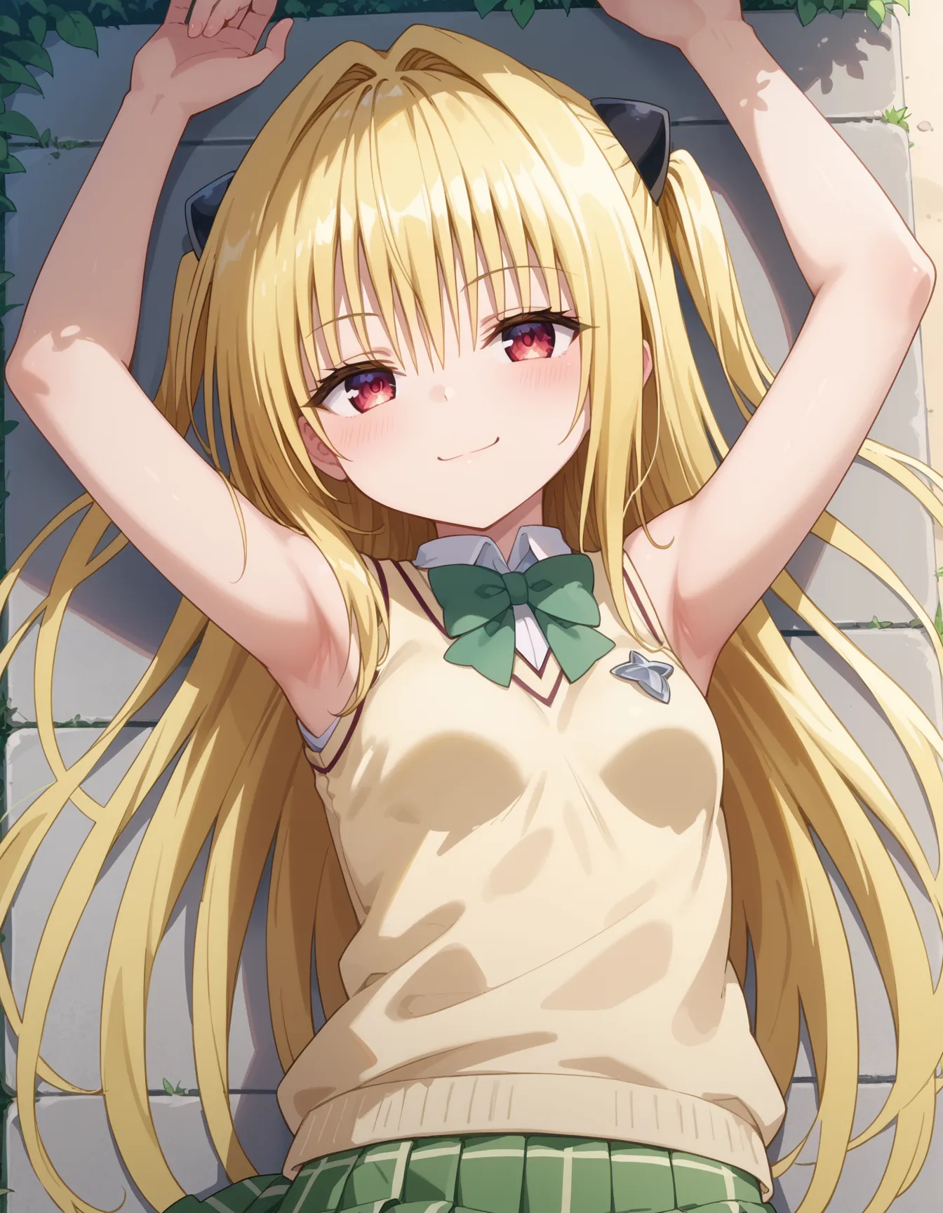 ToLOVEるに登場するヤミちゃんのエッチなAI画像480枚！(4ページ目)の22枚目の画像です。