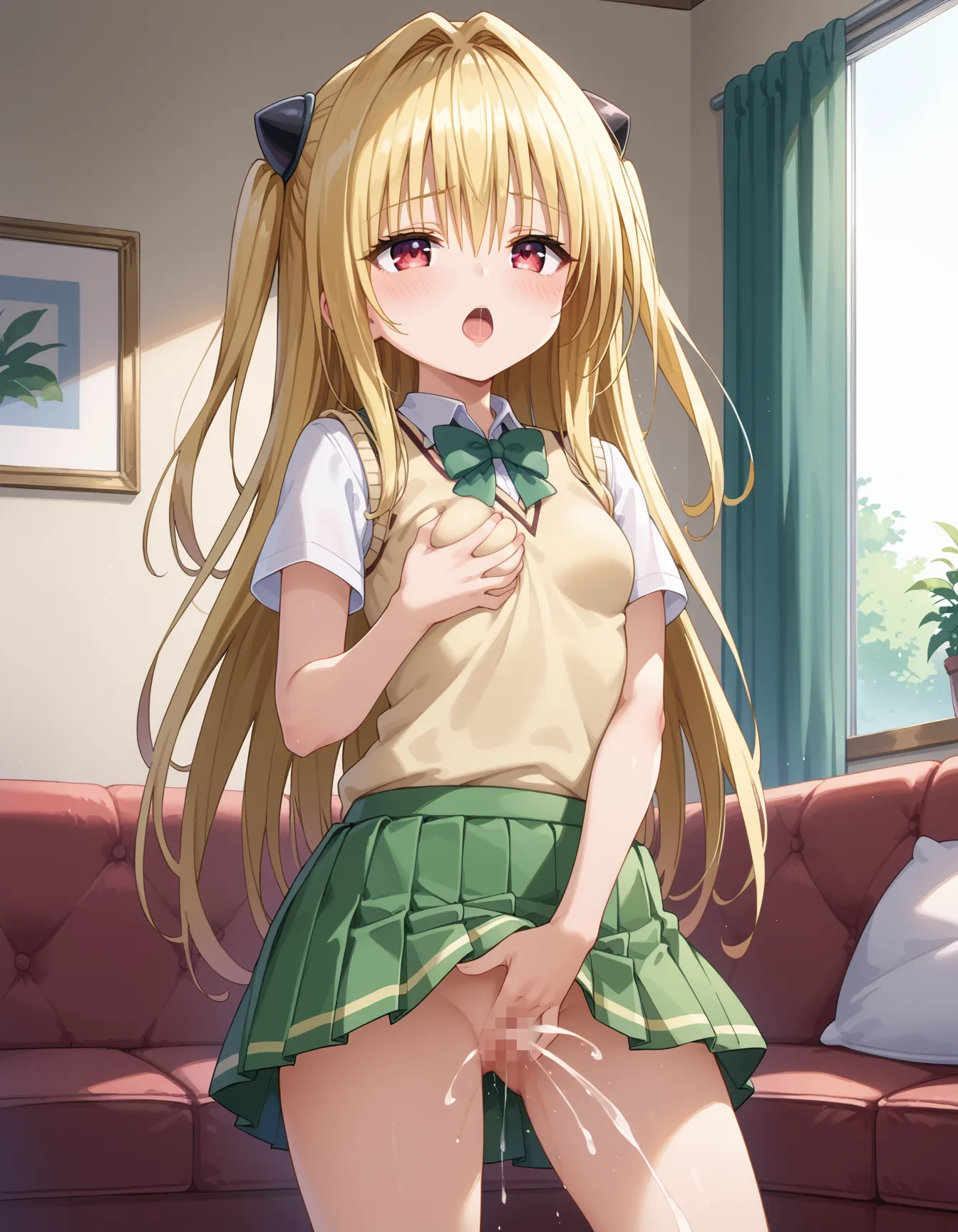 ToLOVEるに登場するヤミちゃんのエッチなAI画像480枚！(4ページ目)の29枚目の画像です。