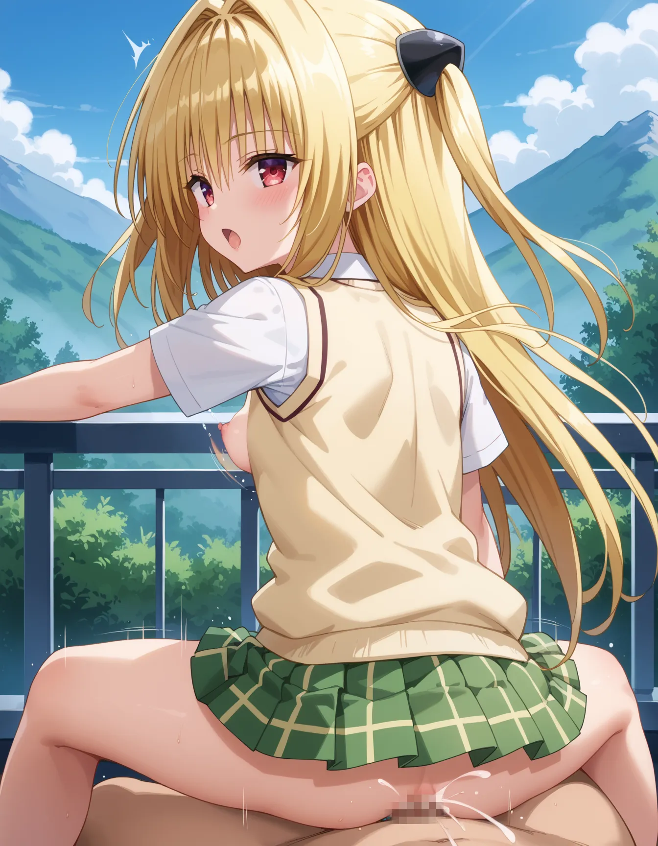ToLOVEるに登場するヤミちゃんのエッチなAI画像480枚！(6ページ目)の4枚目の画像です。
