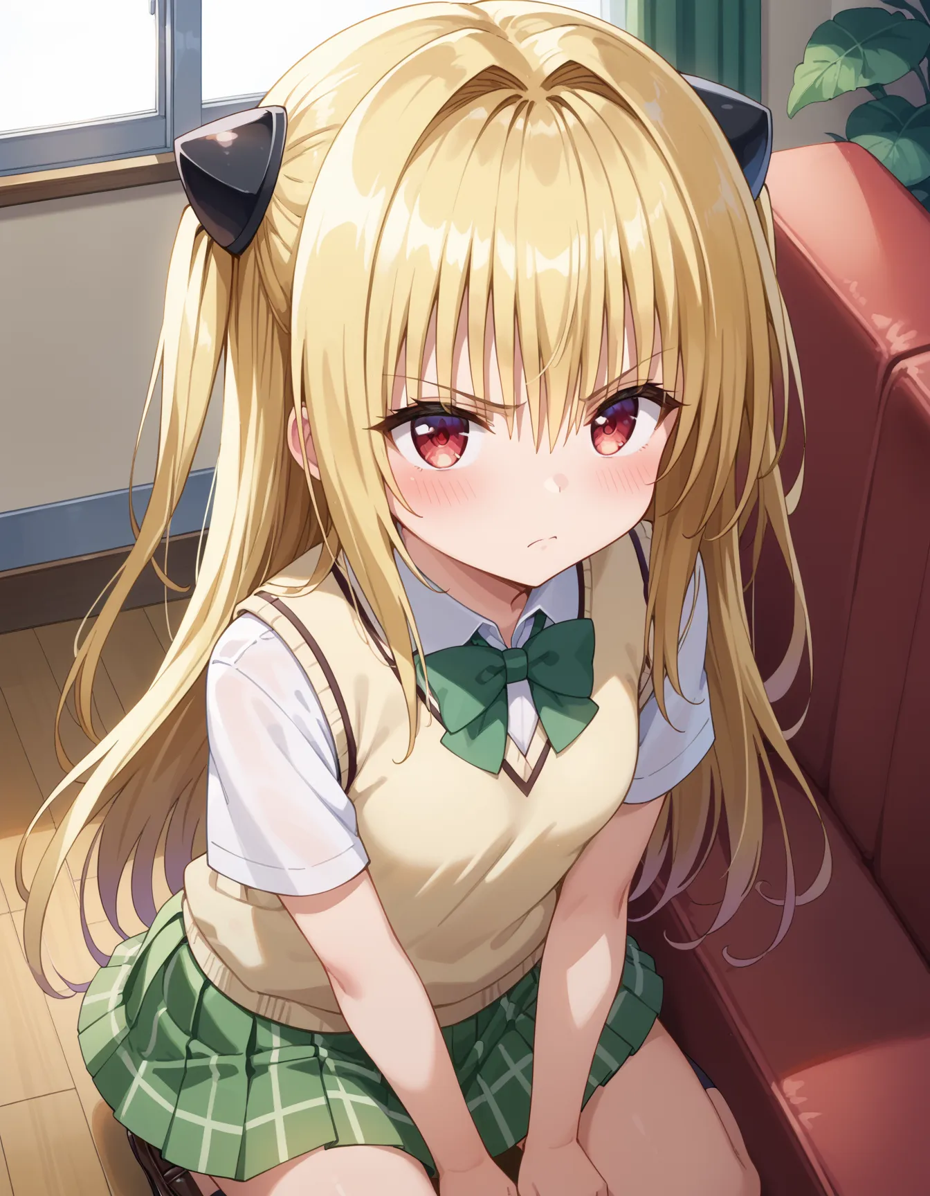 ToLOVEるに登場するヤミちゃんのエッチなAI画像480枚！(6ページ目)の12枚目の画像です。