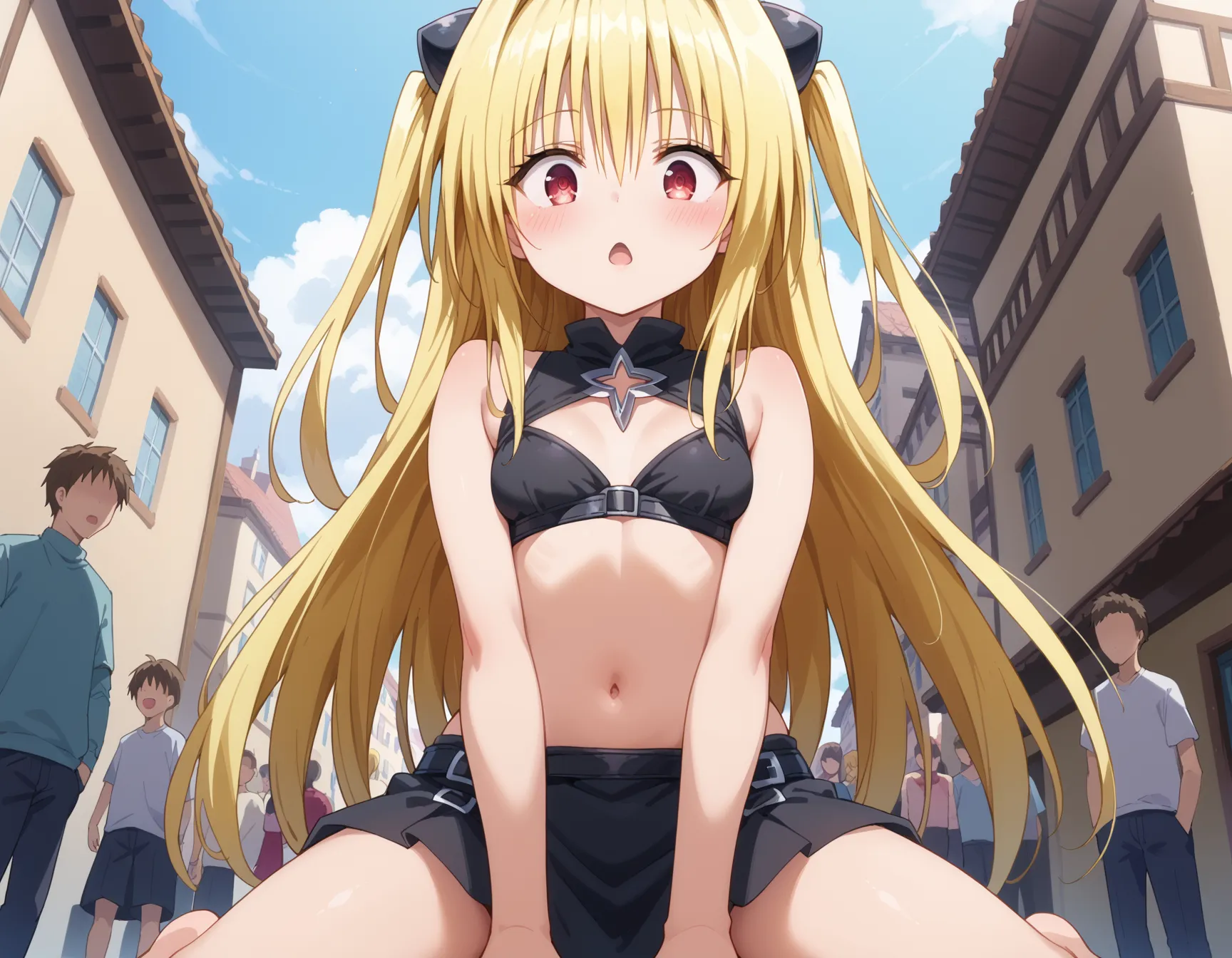 ToLOVEるに登場するヤミちゃんのエッチなAI画像480枚！(6ページ目)の14枚目の画像です。