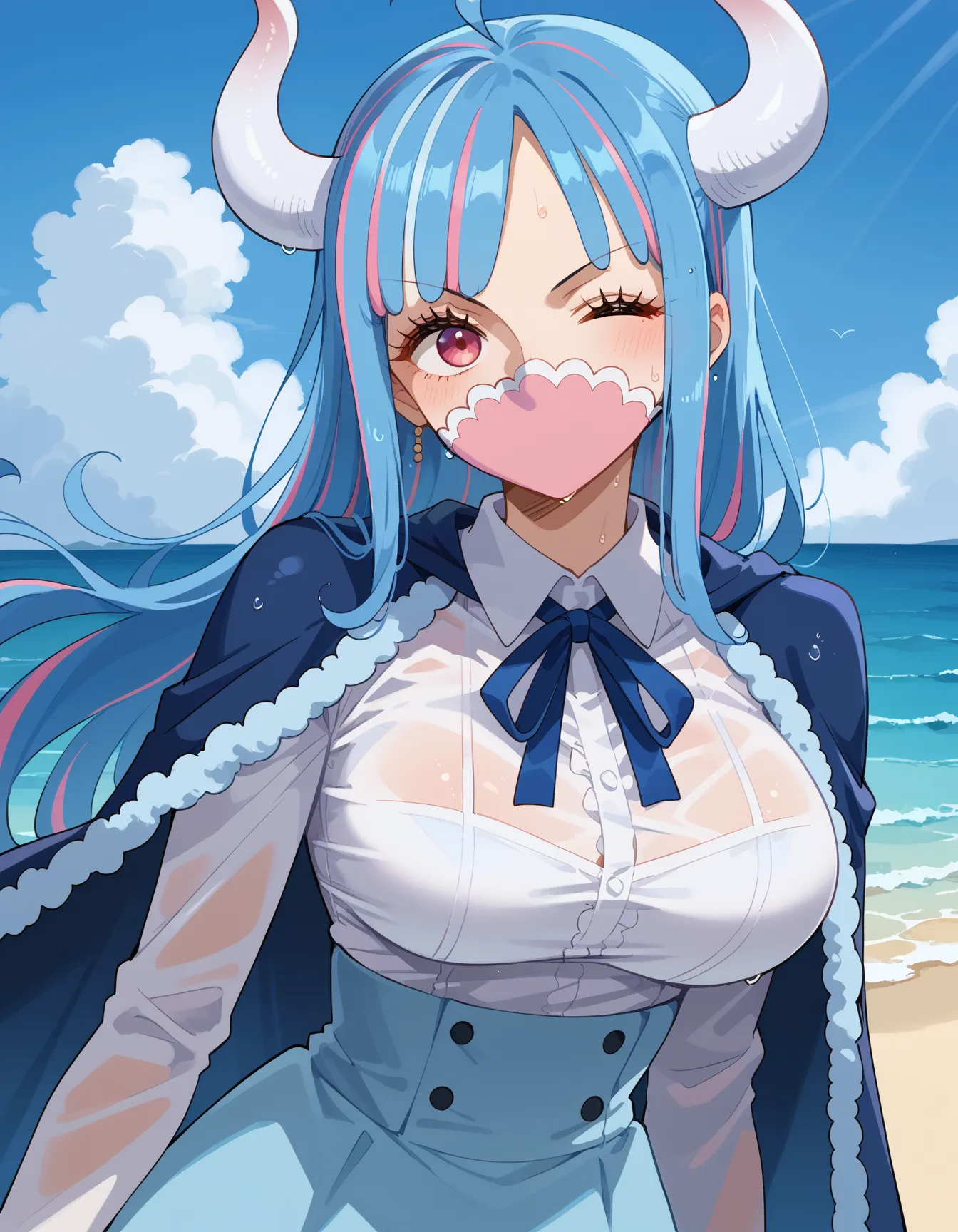 ワンピースに登場するうるティちゃんのエッチなAI画像440枚！(5ページ目)の37枚目の画像です。