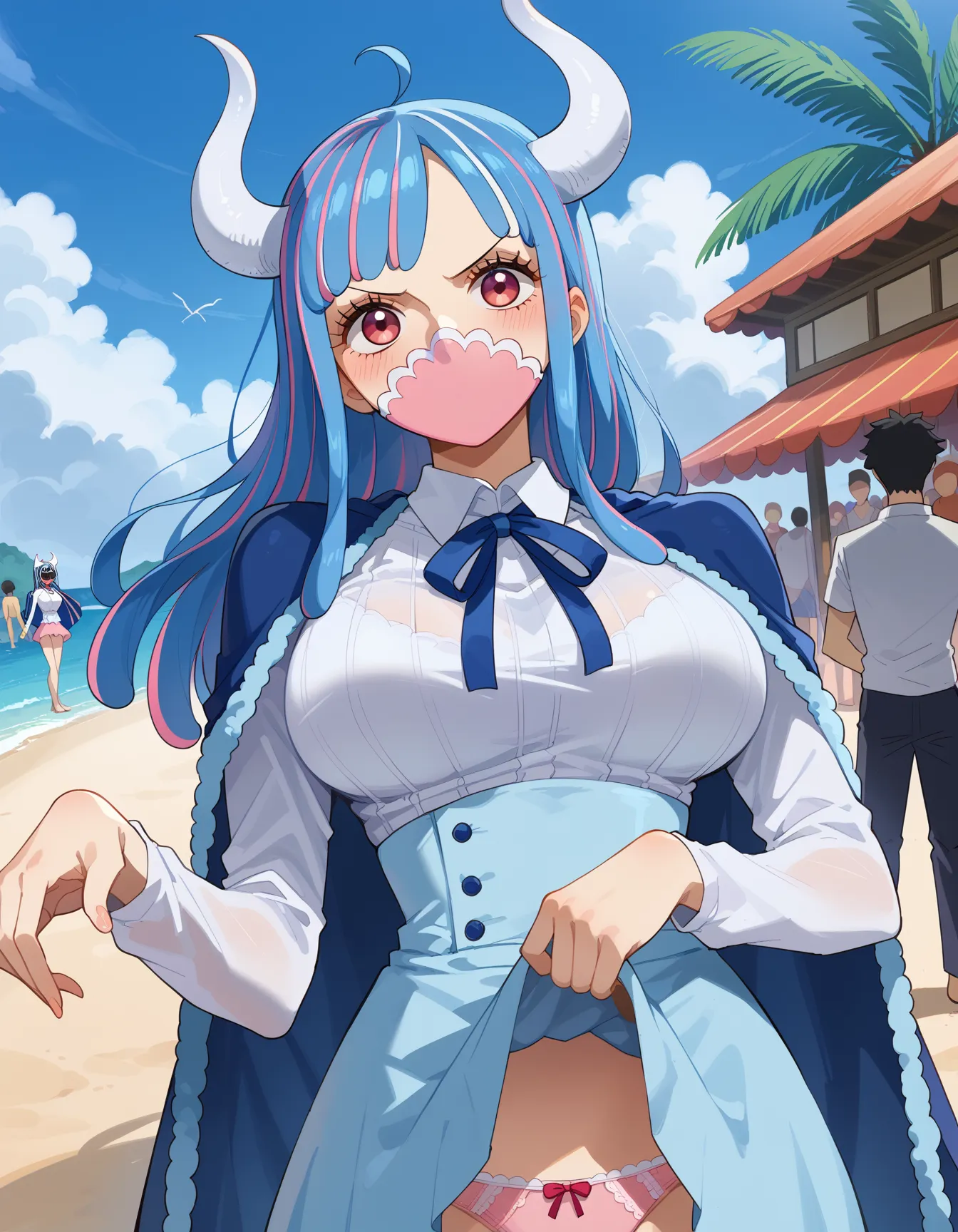 ワンピースに登場するうるティちゃんのエッチなAI画像440枚！(6ページ目)の17枚目の画像です。