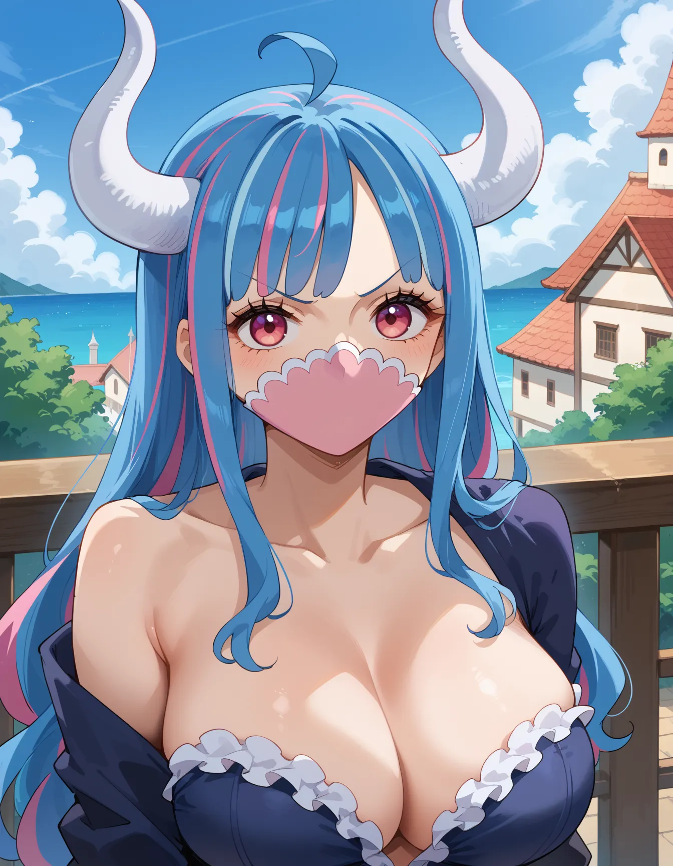 ワンピースに登場するうるティちゃんのエッチなAI画像440枚！の18枚目の画像です。
