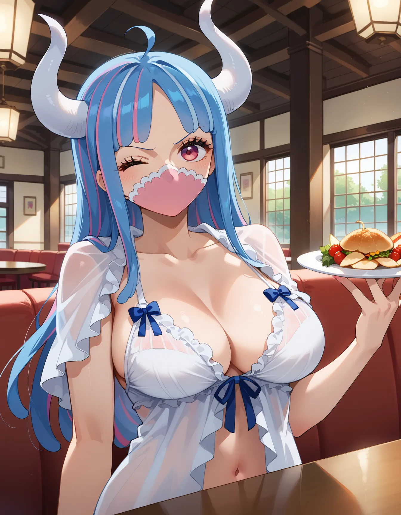 ワンピースに登場するうるティちゃんのエッチなAI画像440枚！(9ページ目)の19枚目の画像です。