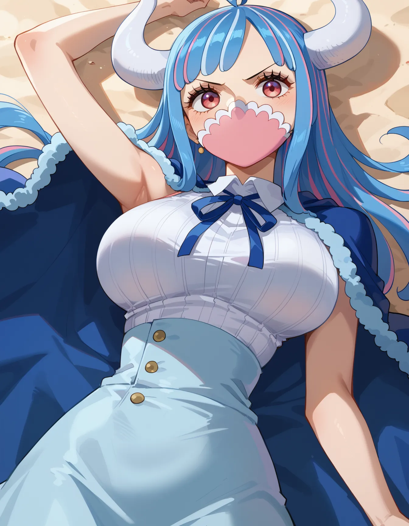 ワンピースに登場するうるティちゃんのエッチなAI画像440枚！(3ページ目)の6枚目の画像です。