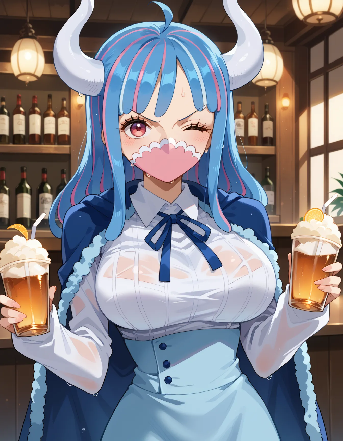 ワンピースに登場するうるティちゃんのエッチなAI画像440枚！(4ページ目)の39枚目の画像です。