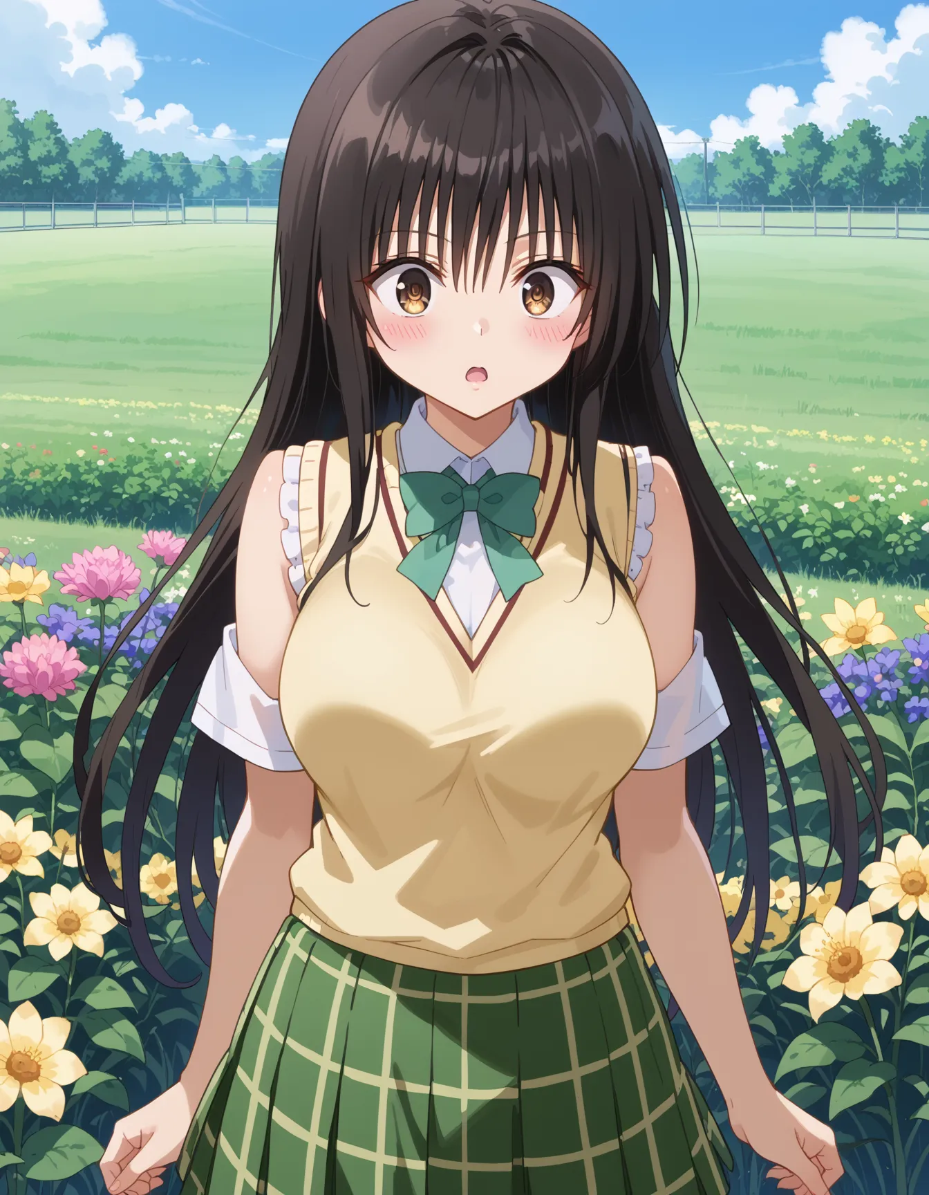 【古手川唯エロ画像】ToLOVEるに登場する唯ちゃんのエッチなAI画像464枚！(7ページ目)_次ページのエロ画像
