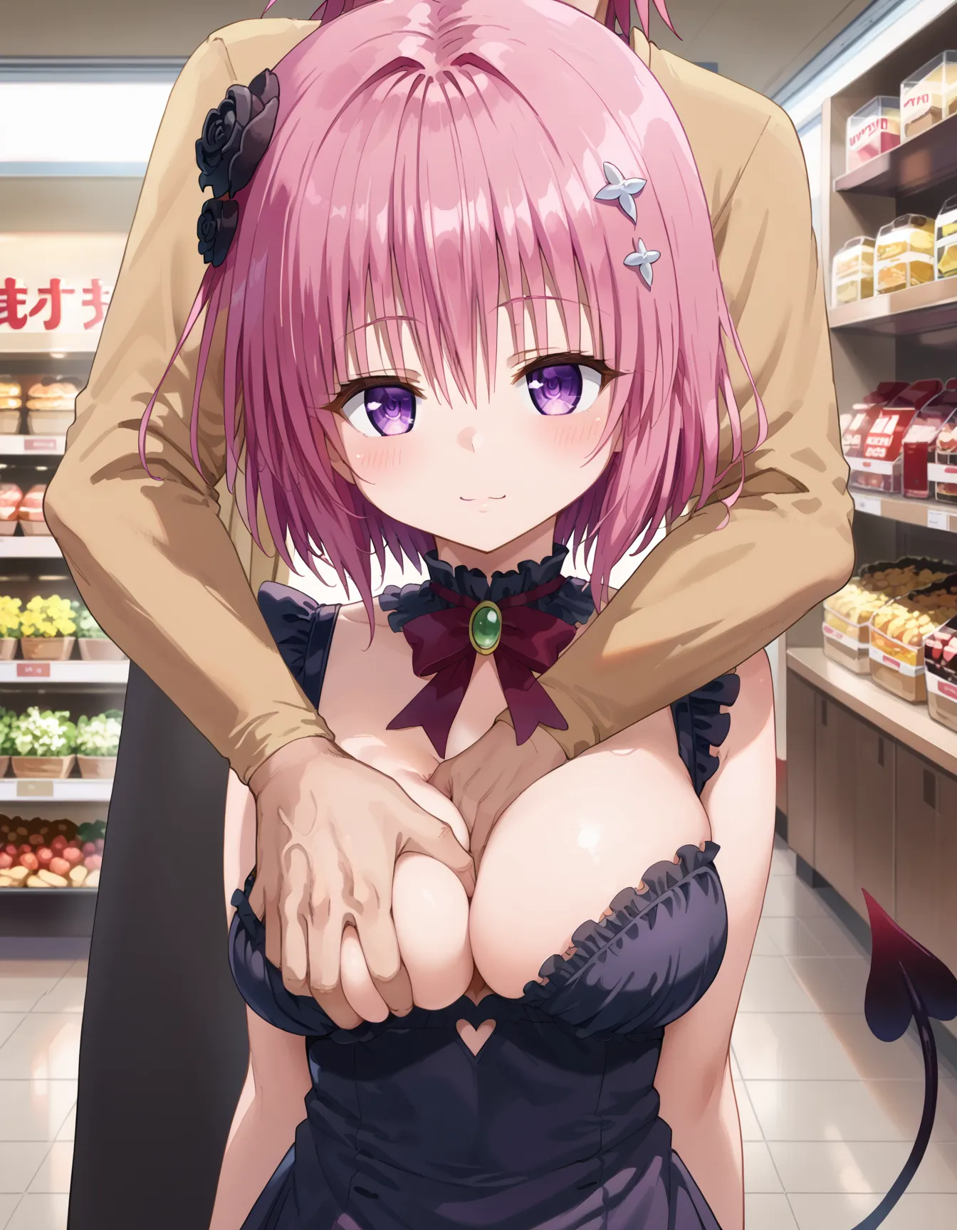 ToLOVEるに登場するモモ・ベリア・デビルークちゃんのエッチなAI画像458枚！(2ページ目)の40枚目の画像です。