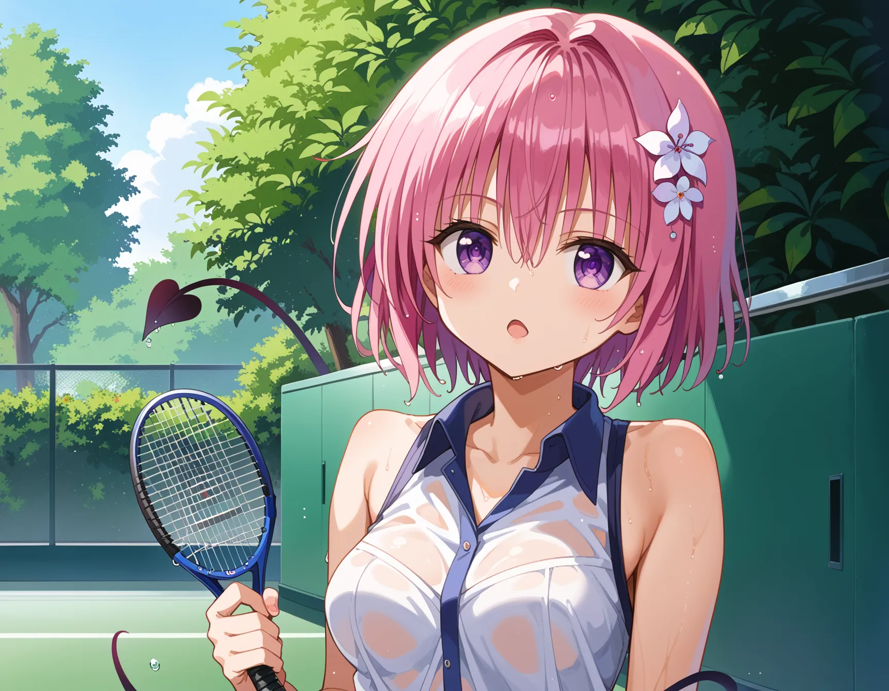 ToLOVEるに登場するモモ・ベリア・デビルークちゃんのエッチなAI画像458枚！(3ページ目)の15枚目の画像です。