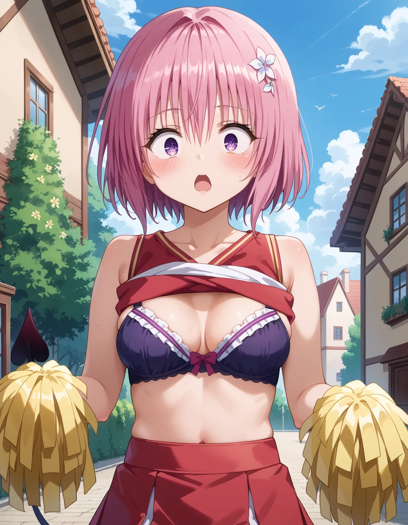 ToLOVEるに登場するモモ・ベリア・デビルークちゃんのエッチなAI画像458枚！(4ページ目)の11枚目の画像です。