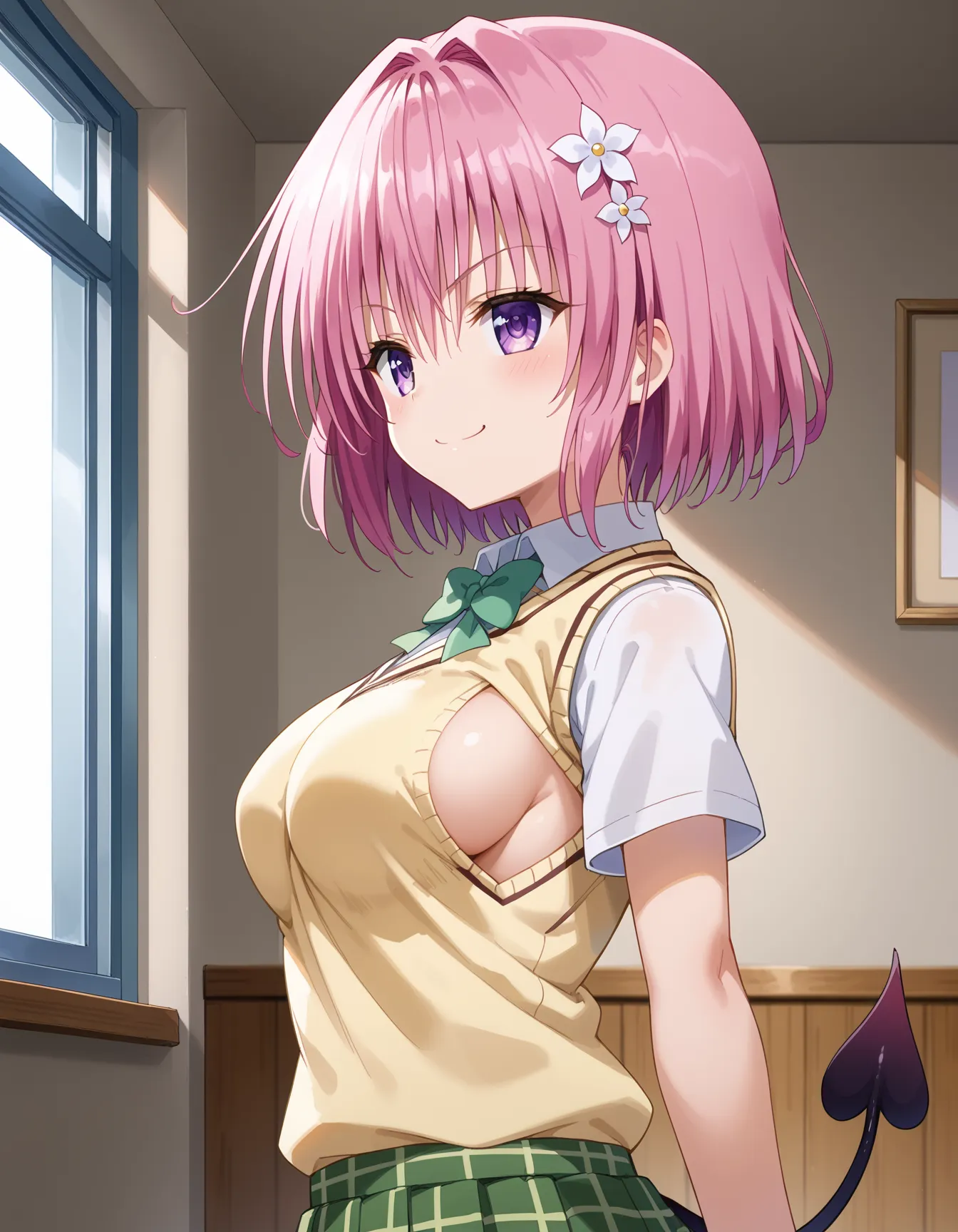 ToLOVEるに登場するモモ・ベリア・デビルークちゃんのエッチなAI画像458枚！(5ページ目)の11枚目の画像です。