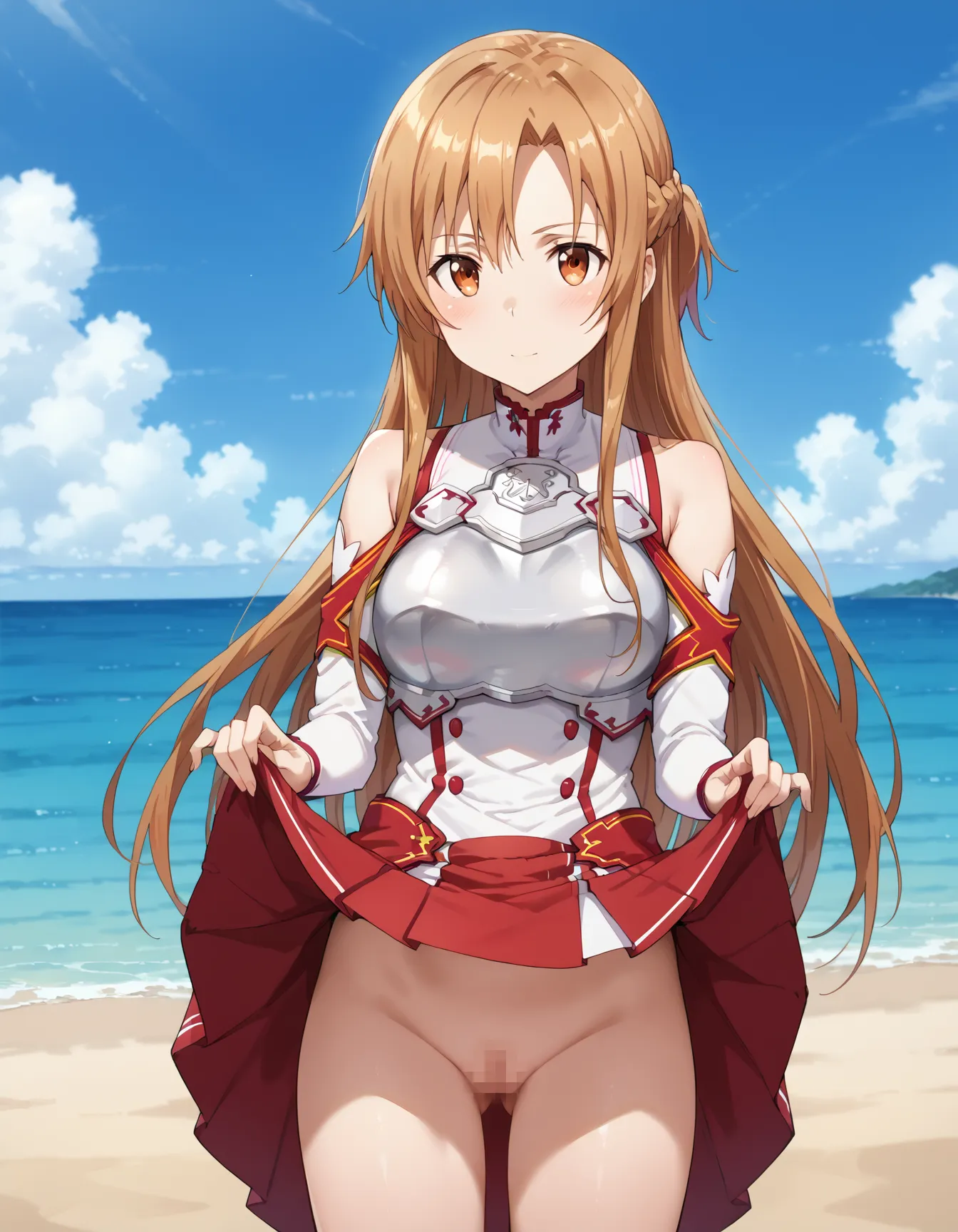 ソードアート・オンラインに登場する結城明日奈ちゃんのエロいAI画像500枚！(8ページ目)の32枚目の画像です。