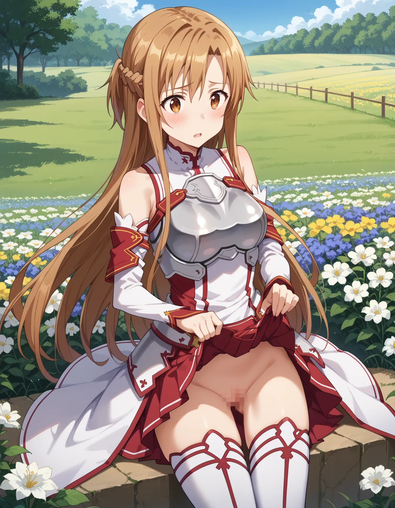 ソードアート・オンラインに登場する結城明日奈ちゃんのエロいAI画像500枚！(8ページ目)の33枚目の画像です。