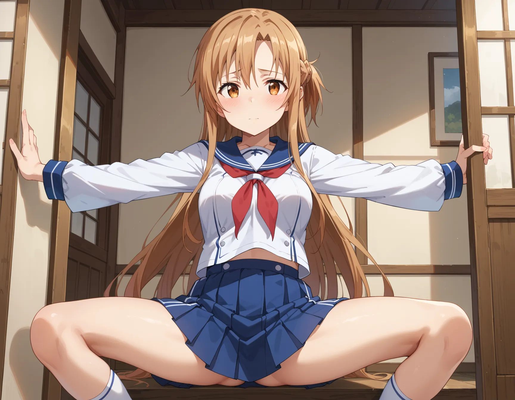 ソードアート・オンラインに登場する結城明日奈ちゃんのエロいAI画像500枚！(9ページ目)の13枚目の画像です。