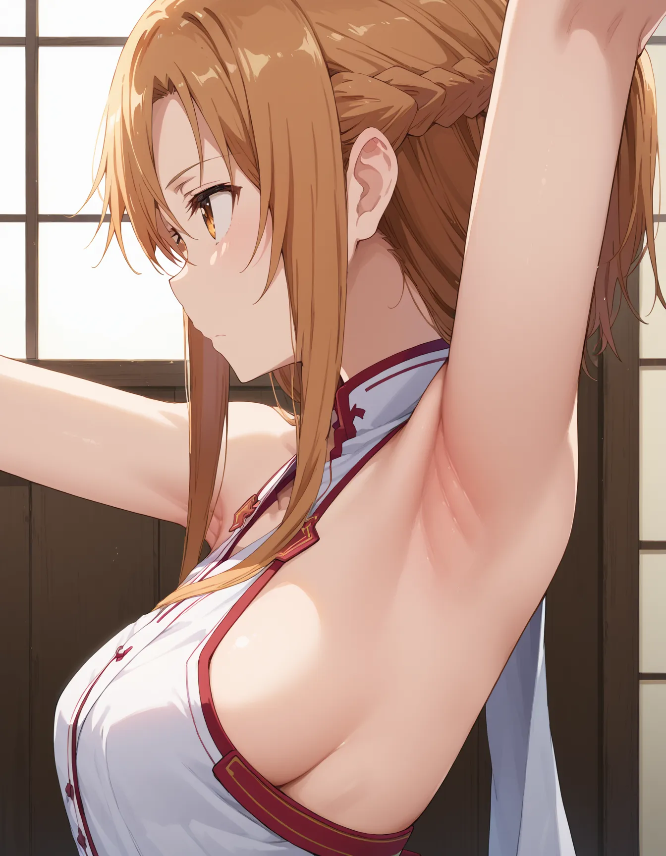 ソードアート・オンラインに登場する結城明日奈ちゃんのエロいAI画像500枚！(9ページ目)の23枚目の画像です。