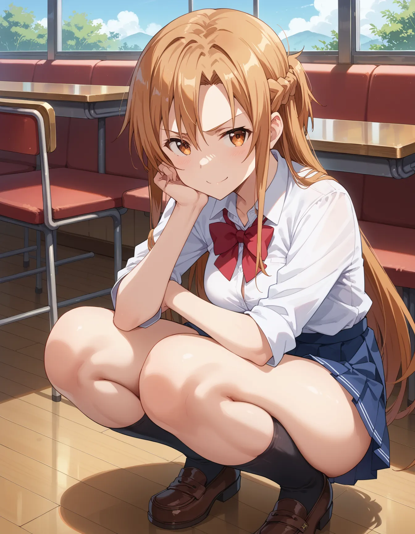 ソードアート・オンラインに登場する結城明日奈ちゃんのエロいAI画像500枚！(9ページ目)の35枚目の画像です。