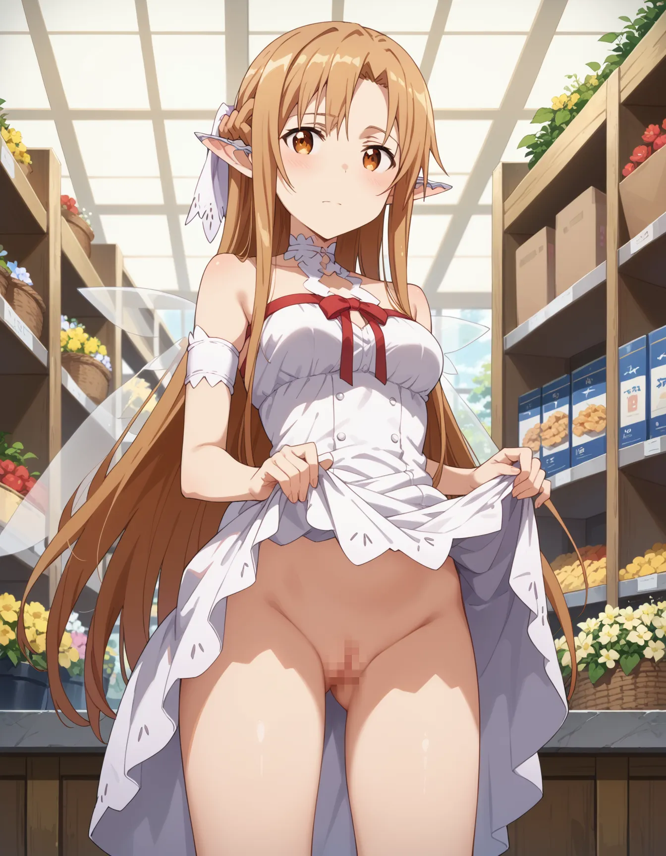 ソードアート・オンラインに登場する結城明日奈ちゃんのエロいAI画像500枚！(9ページ目)の38枚目の画像です。
