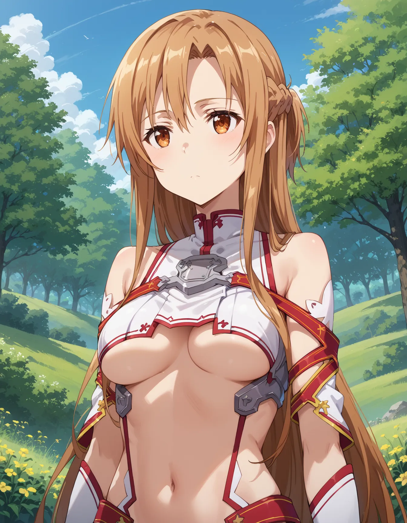 ソードアート・オンラインに登場する結城明日奈ちゃんのエロいAI画像500枚！(10ページ目)の29枚目の画像です。