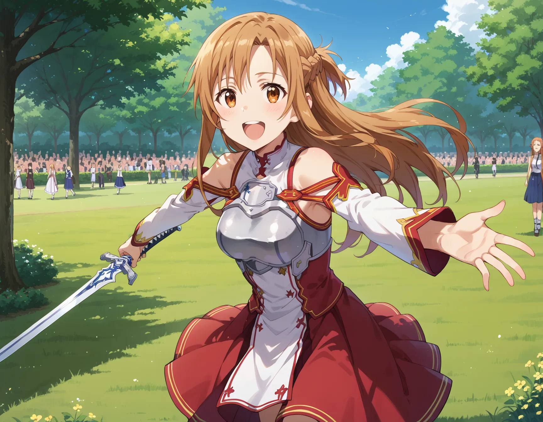 ソードアート・オンラインに登場する結城明日奈ちゃんのエロいAI画像500枚！(10ページ目)の36枚目の画像です。