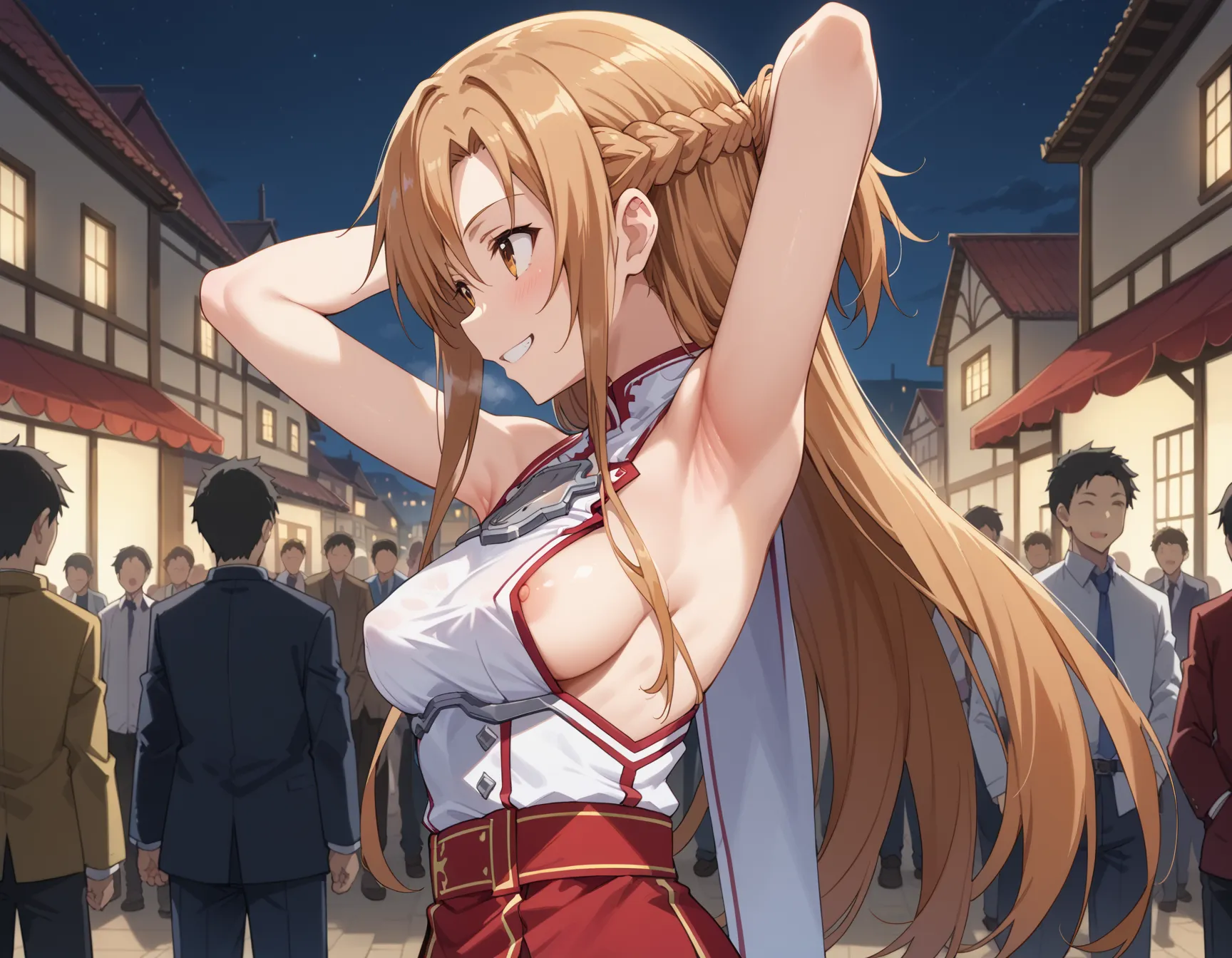 ソードアート・オンラインに登場する結城明日奈ちゃんのエロいAI画像500枚！(10ページ目)の37枚目の画像です。