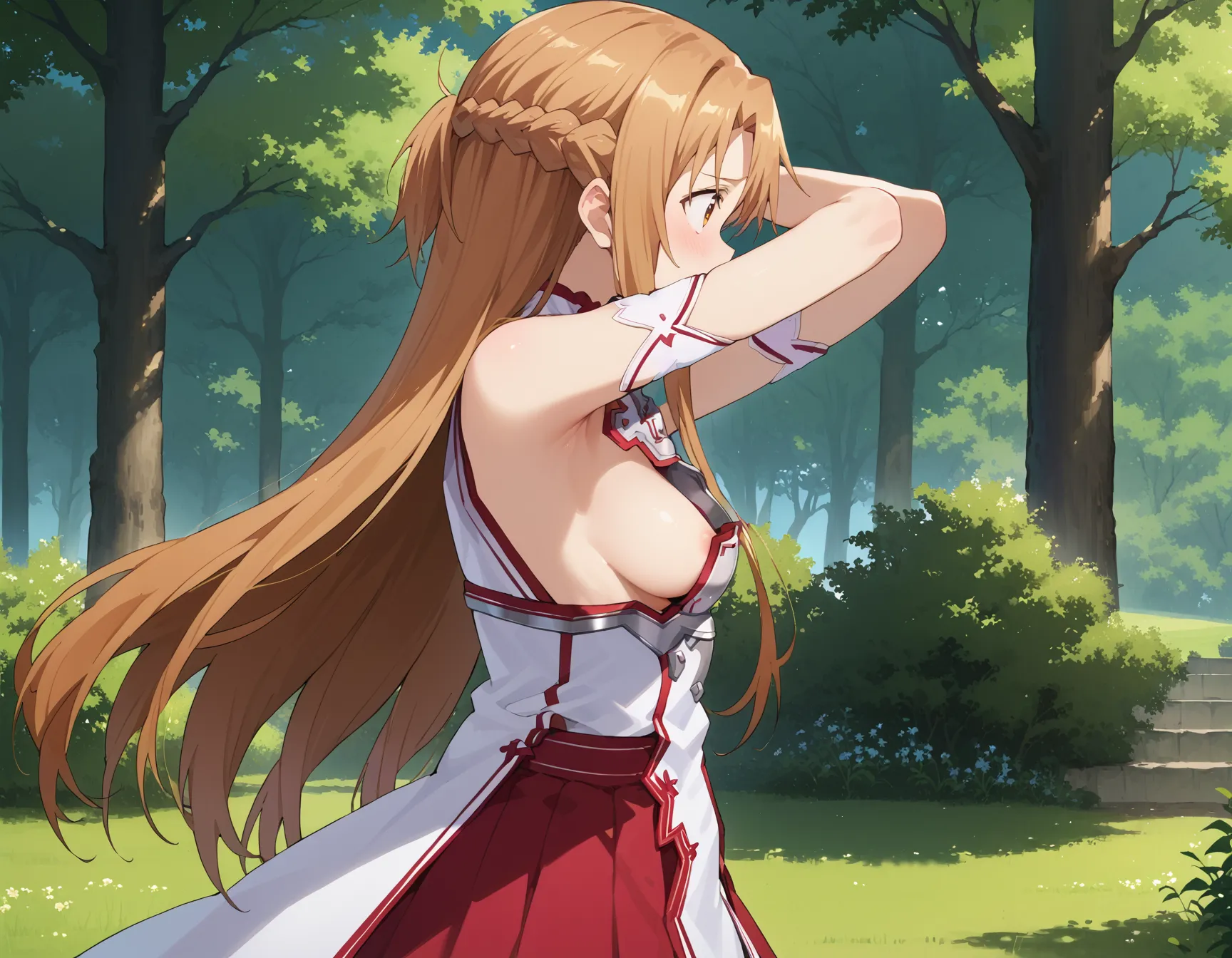 ソードアート・オンラインに登場する結城明日奈ちゃんのエロいAI画像500枚！(10ページ目)の39枚目の画像です。