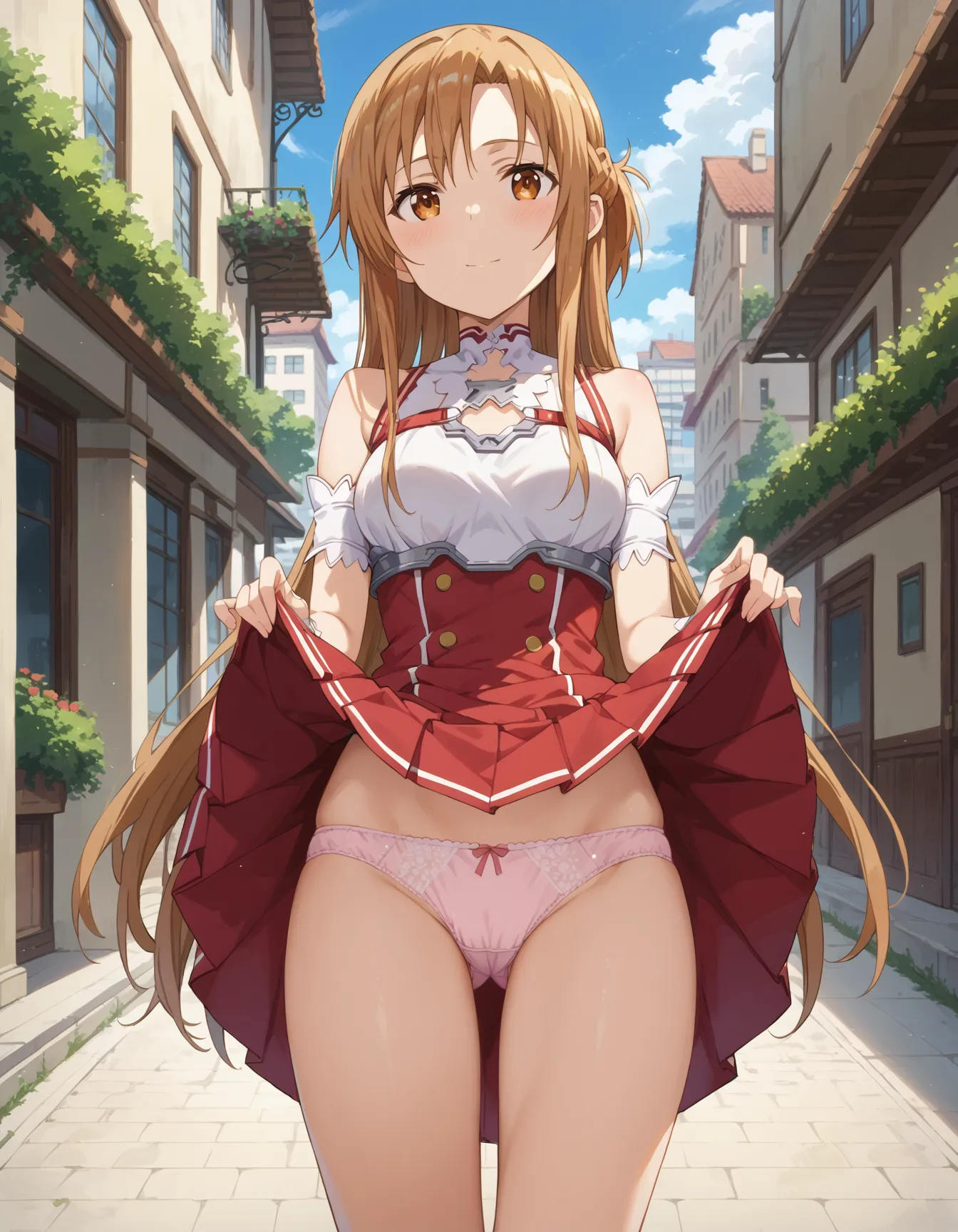 ソードアート・オンラインに登場する結城明日奈ちゃんのエロいAI画像500枚！(11ページ目)の19枚目の画像です。