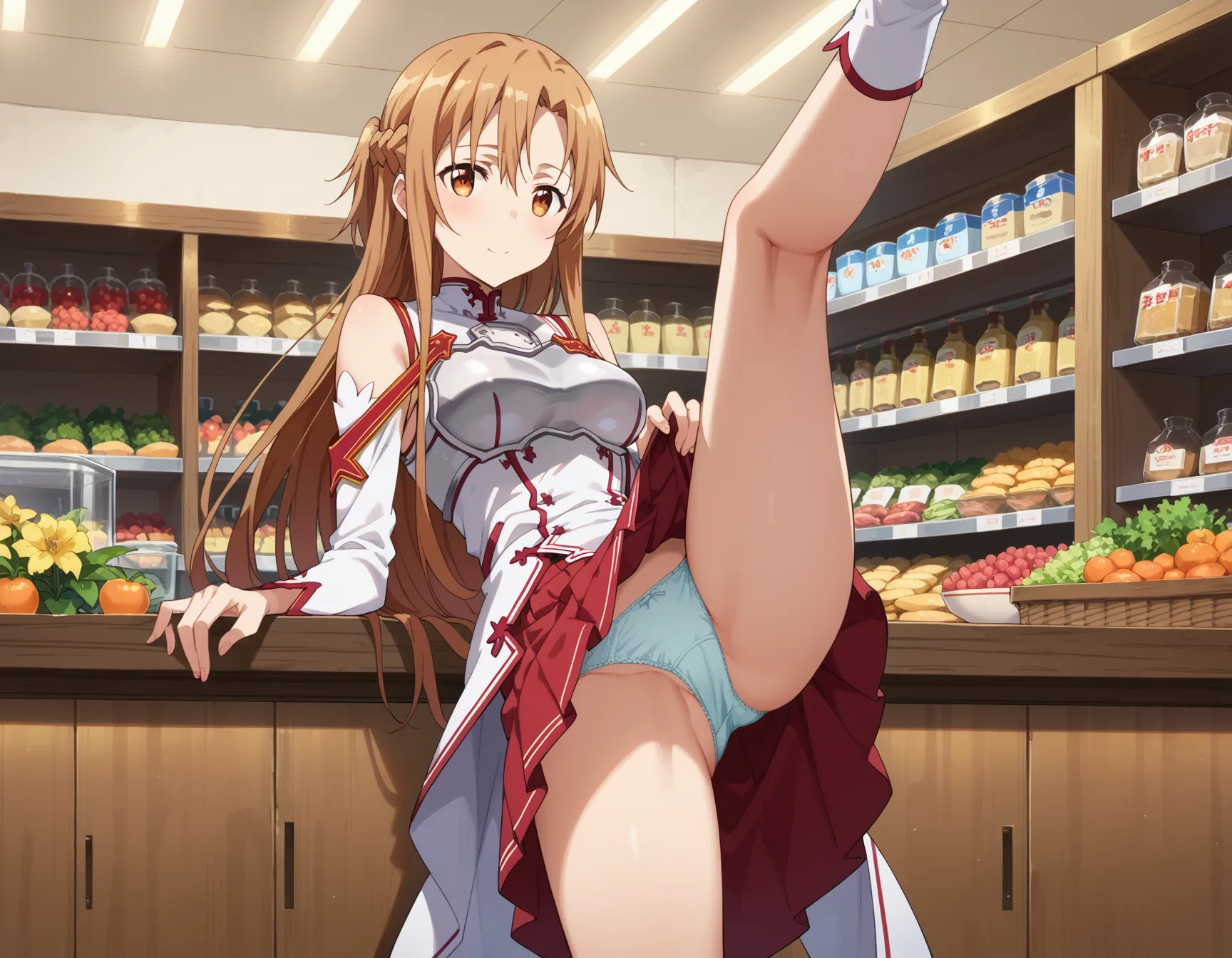 ソードアート・オンラインに登場する結城明日奈ちゃんのエロいAI画像500枚！(11ページ目)の22枚目の画像です。