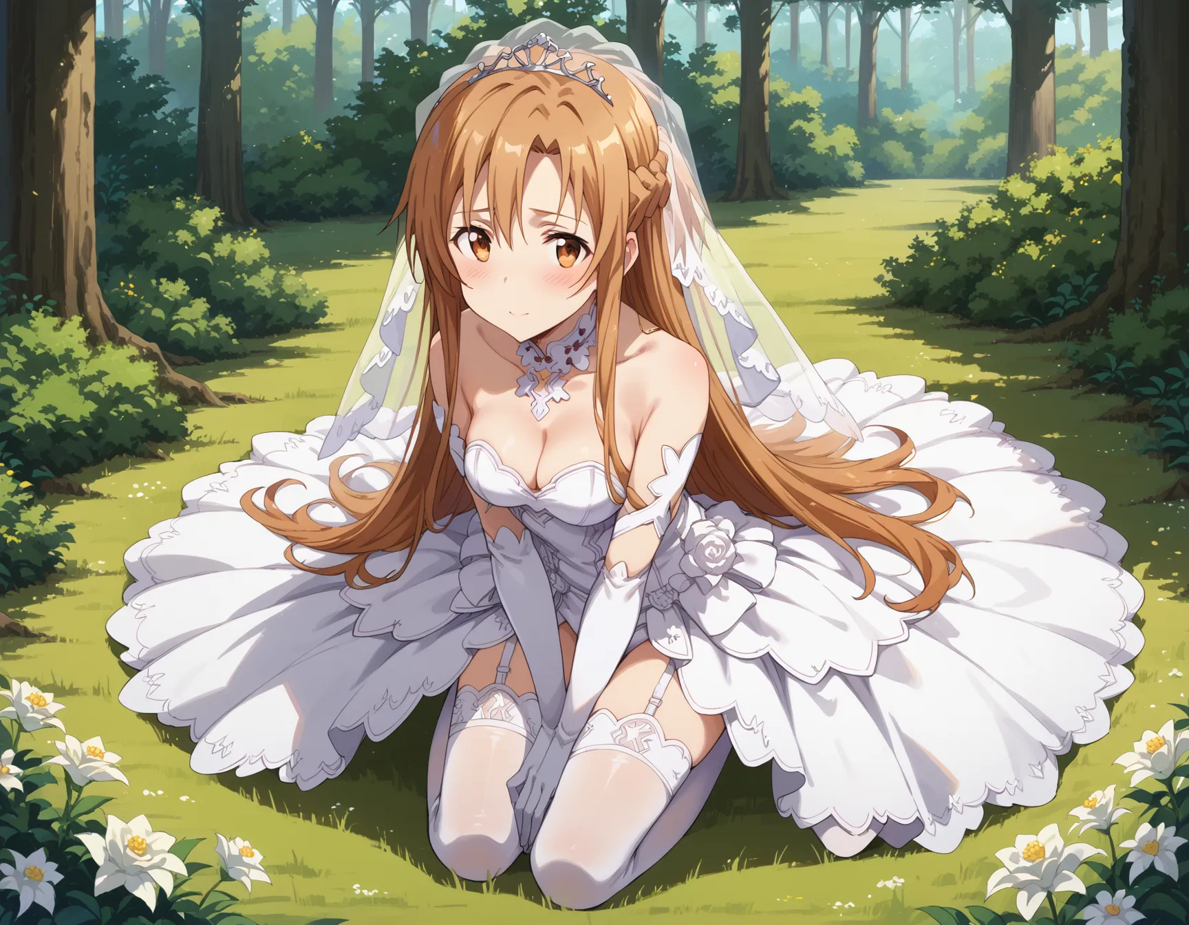ソードアート・オンラインに登場する結城明日奈ちゃんのエロいAI画像500枚！(12ページ目)の30枚目の画像です。