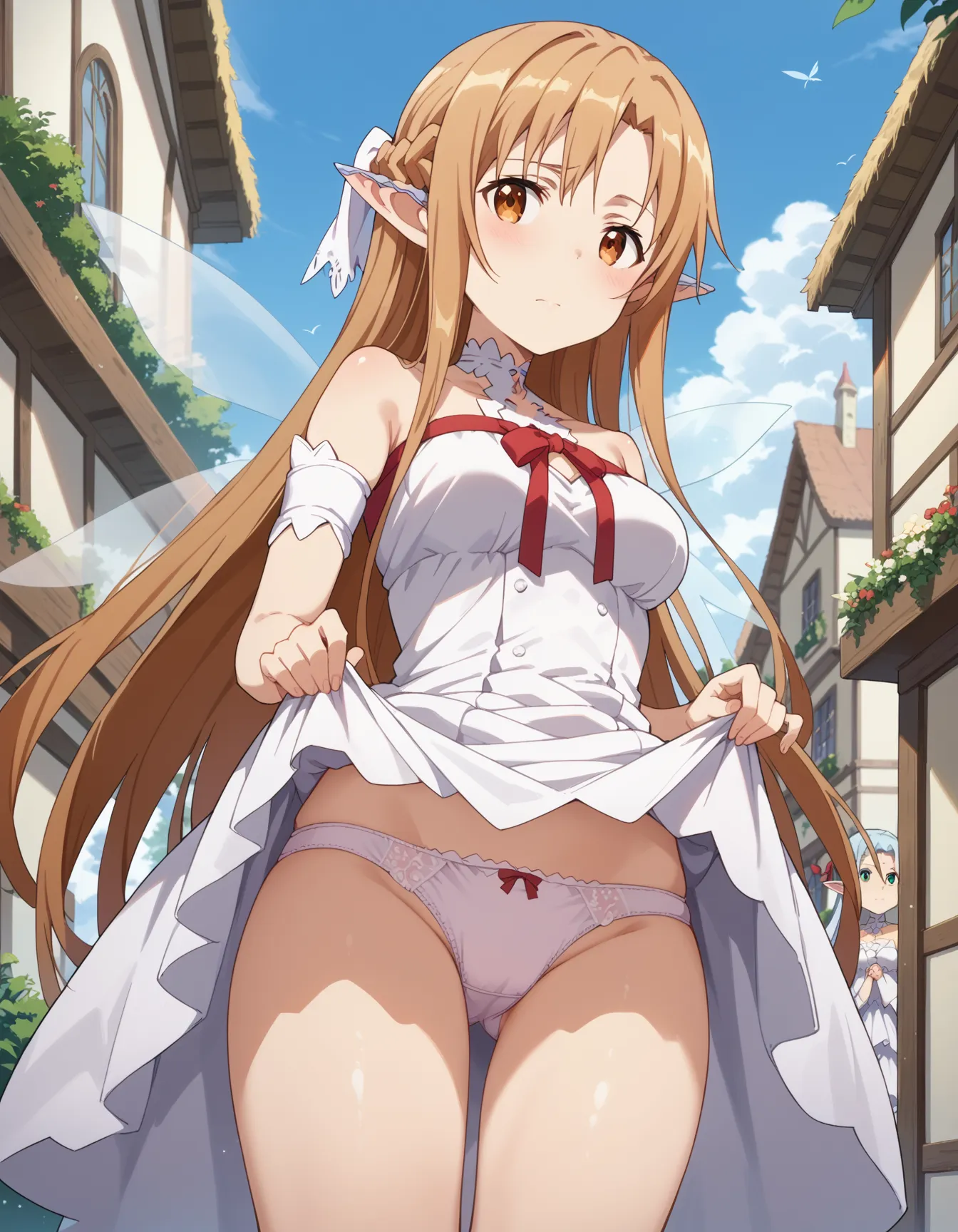 ソードアート・オンラインに登場する結城明日奈ちゃんのエロいAI画像500枚！の5枚目の画像です。