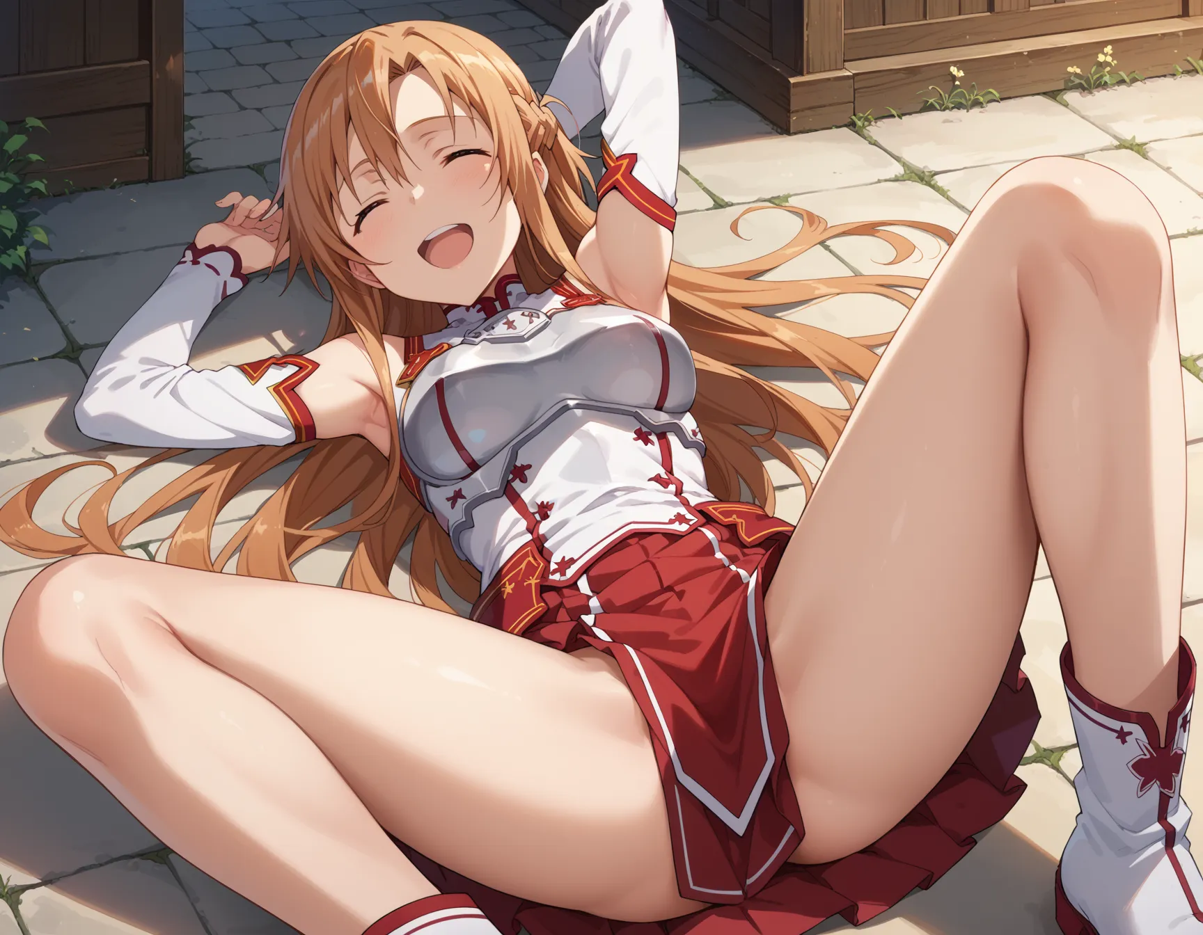 ソードアート・オンラインに登場する結城明日奈ちゃんのエロいAI画像500枚！(2ページ目)の33枚目の画像です。