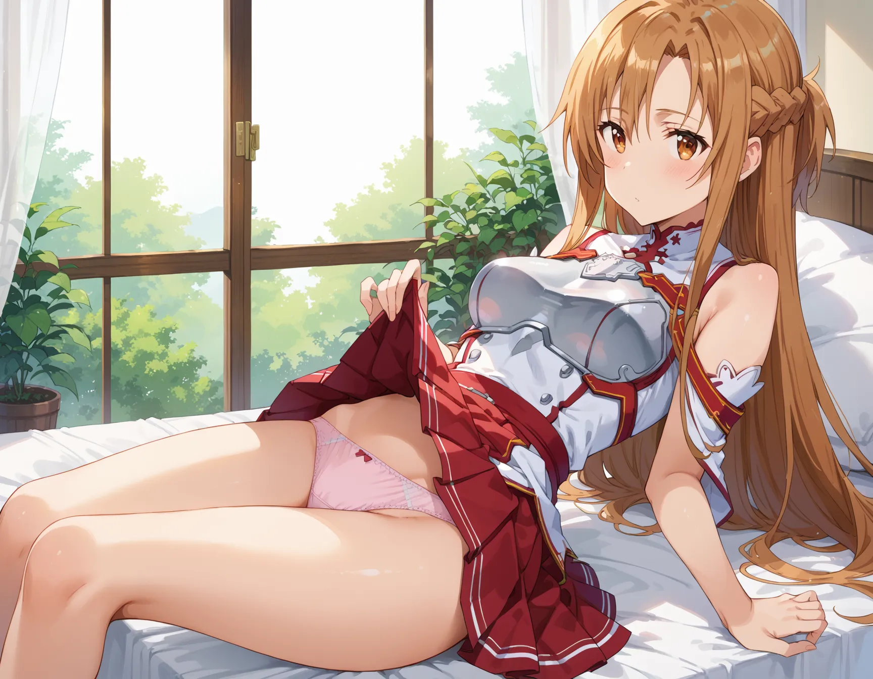ソードアート・オンラインに登場する結城明日奈ちゃんのエロいAI画像500枚！の8枚目の画像です。